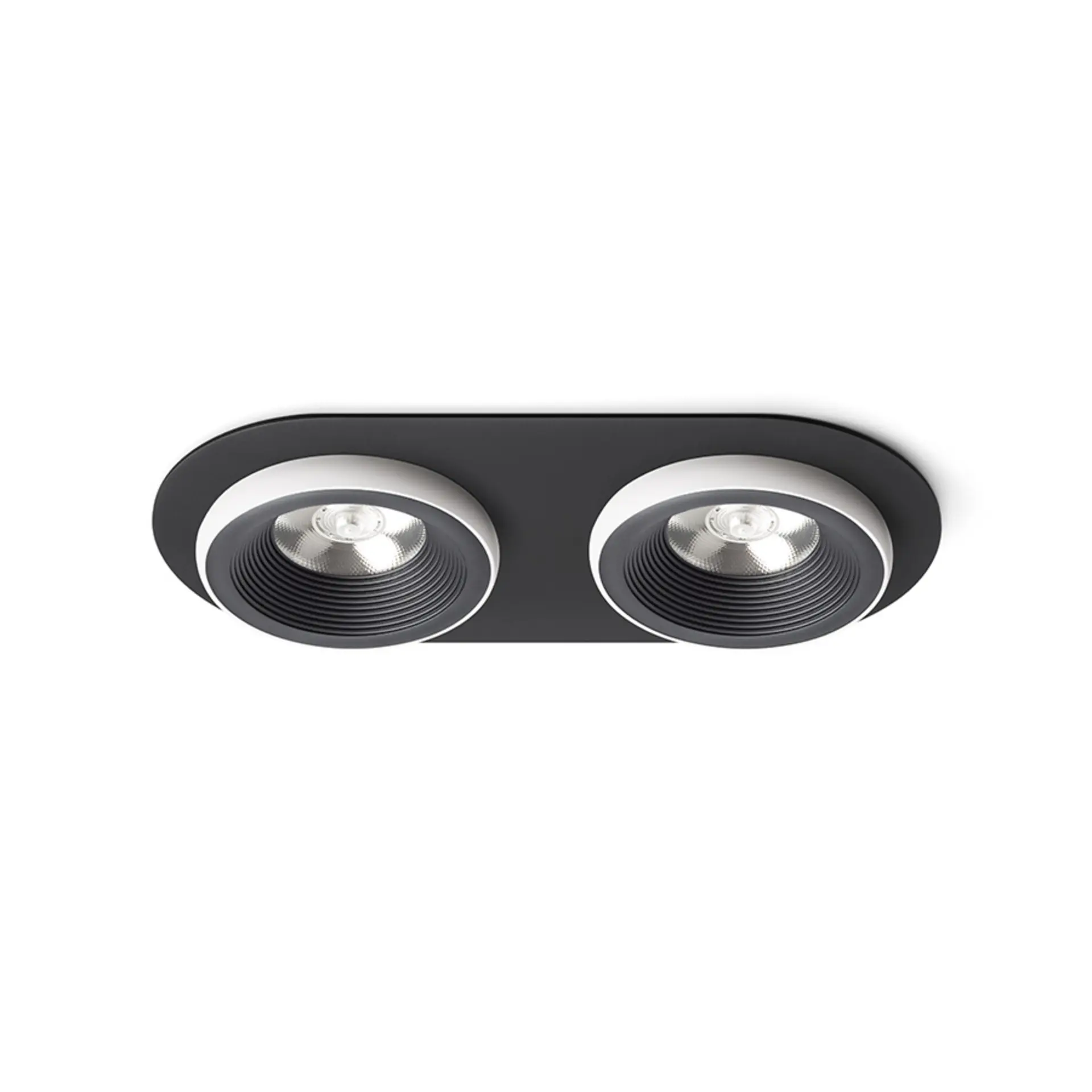 RED - DESIGN RENDL RENDL SHARM LED vestavné světlo, sady černá/bílá R14573