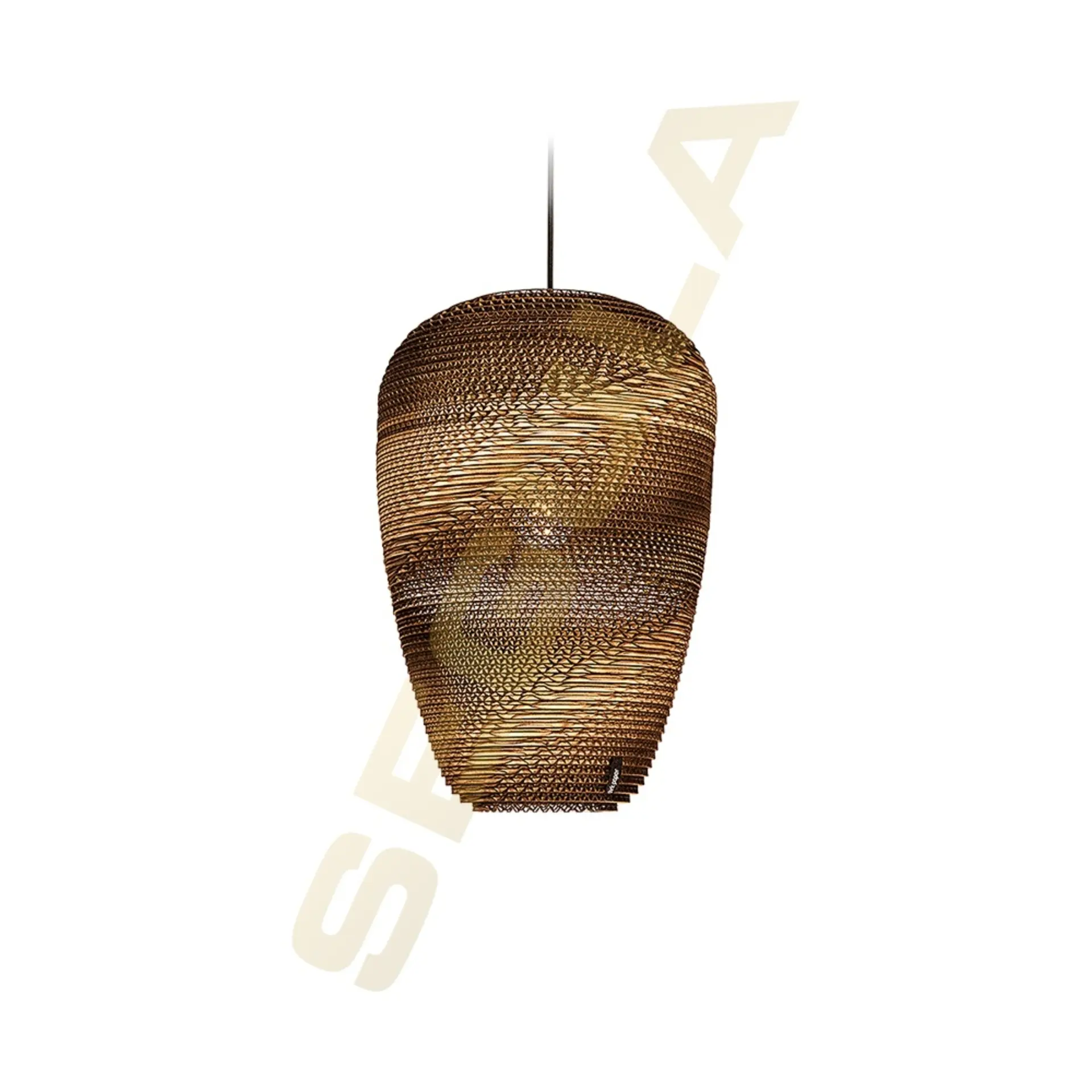 Segula 15000 designové závěsné papírove svítidlo Baggy 290 od Think Paper - E27