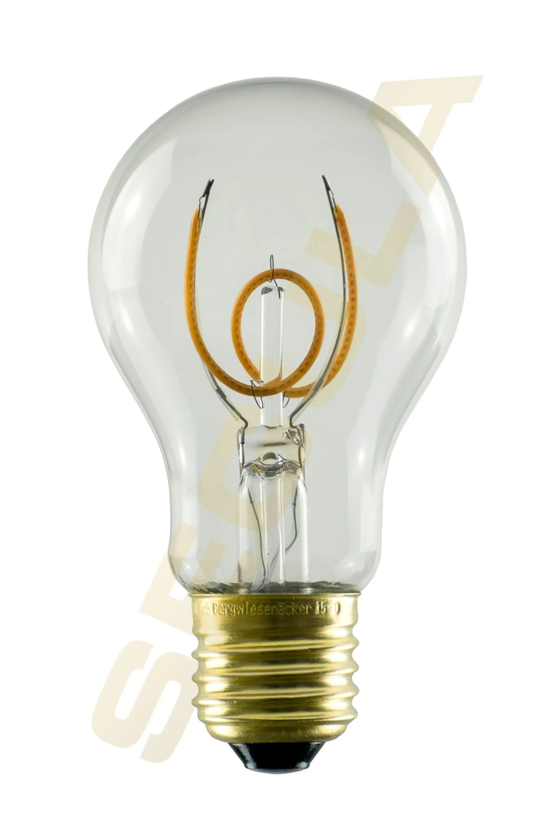 Segula 50643 LED soft žárovka A19 čirá E27 3,2 W (20 W) 190 Lm 2.200 K