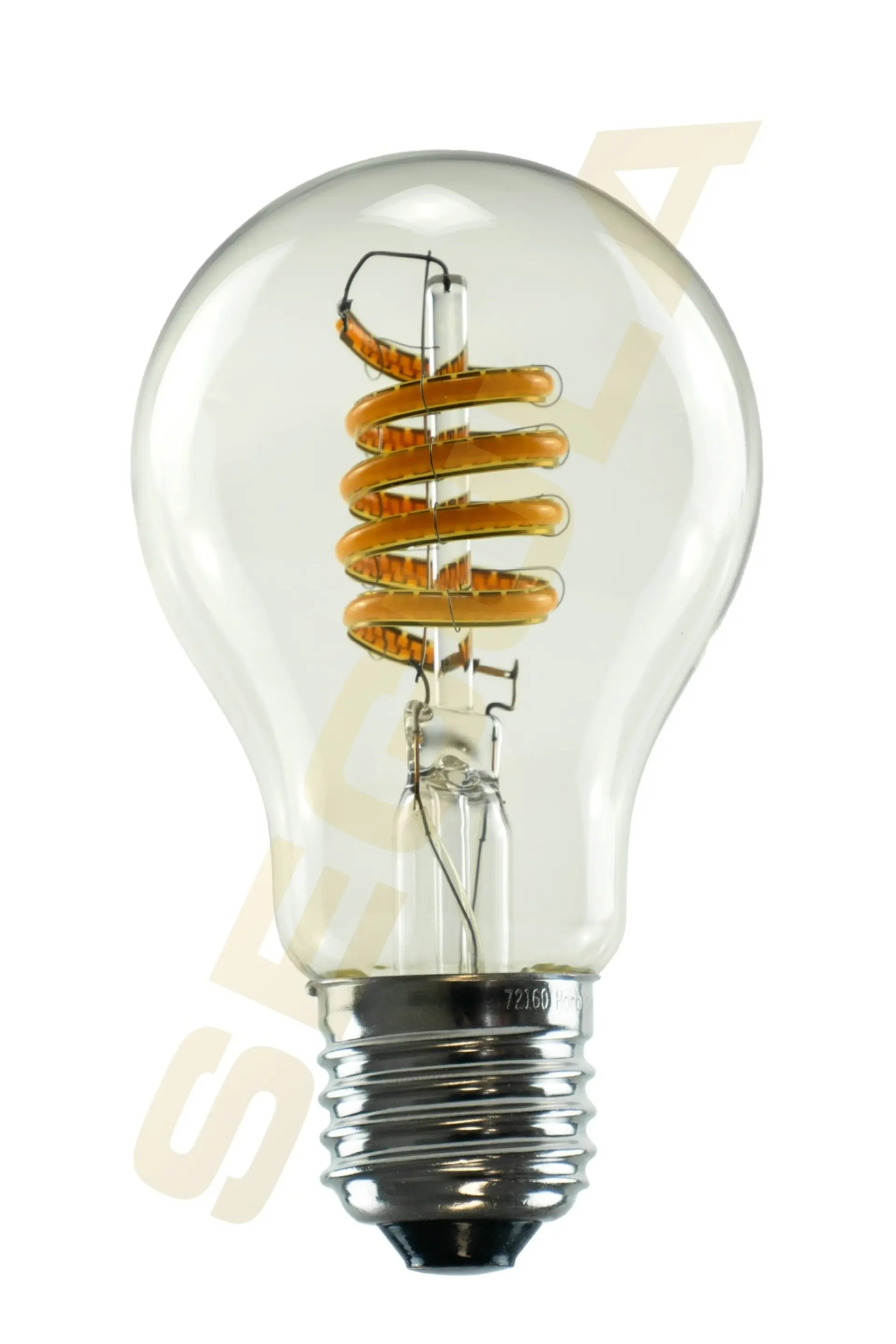 Segula 55301 LED žárovka spirála stmívaní do teplé čirá E27 6,2 W (39 W) 460 Lm 2.000-2.700 K