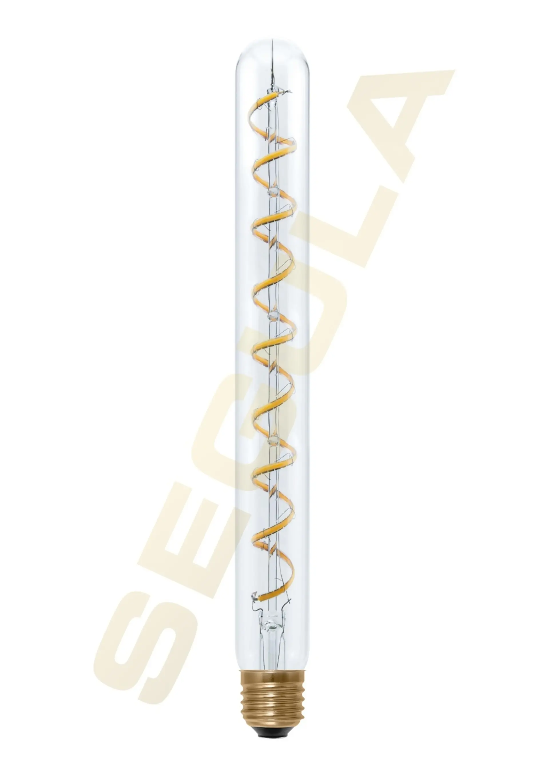 BIG WHITE SLV LED Trubice T300 LED žárovka, průhledná, E27, fázové stmívání, 9W, 1900K 1008374