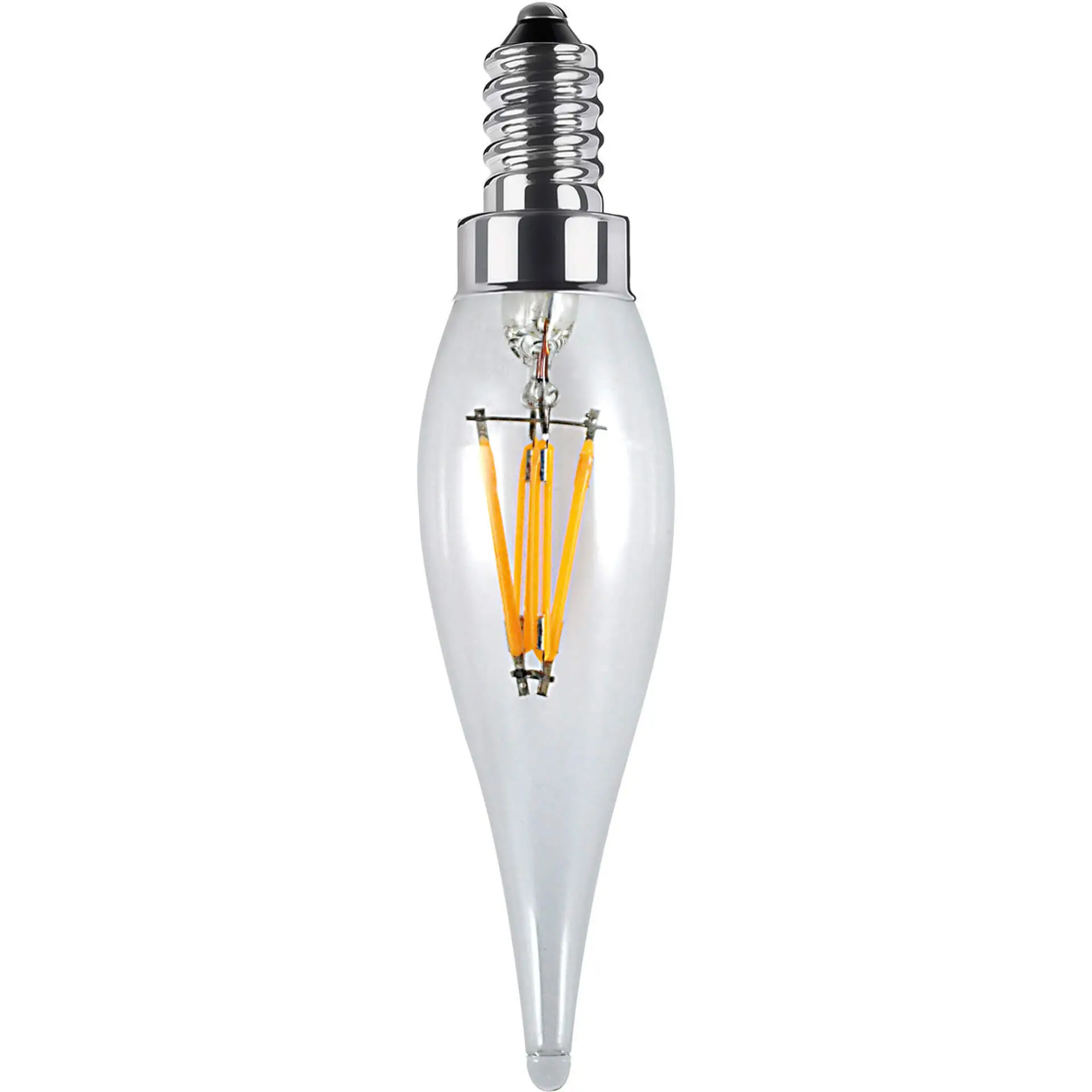 Segula 55231 LED francouzská svíčka čirá E10 1 W (5 W) <60Lm 2700 K