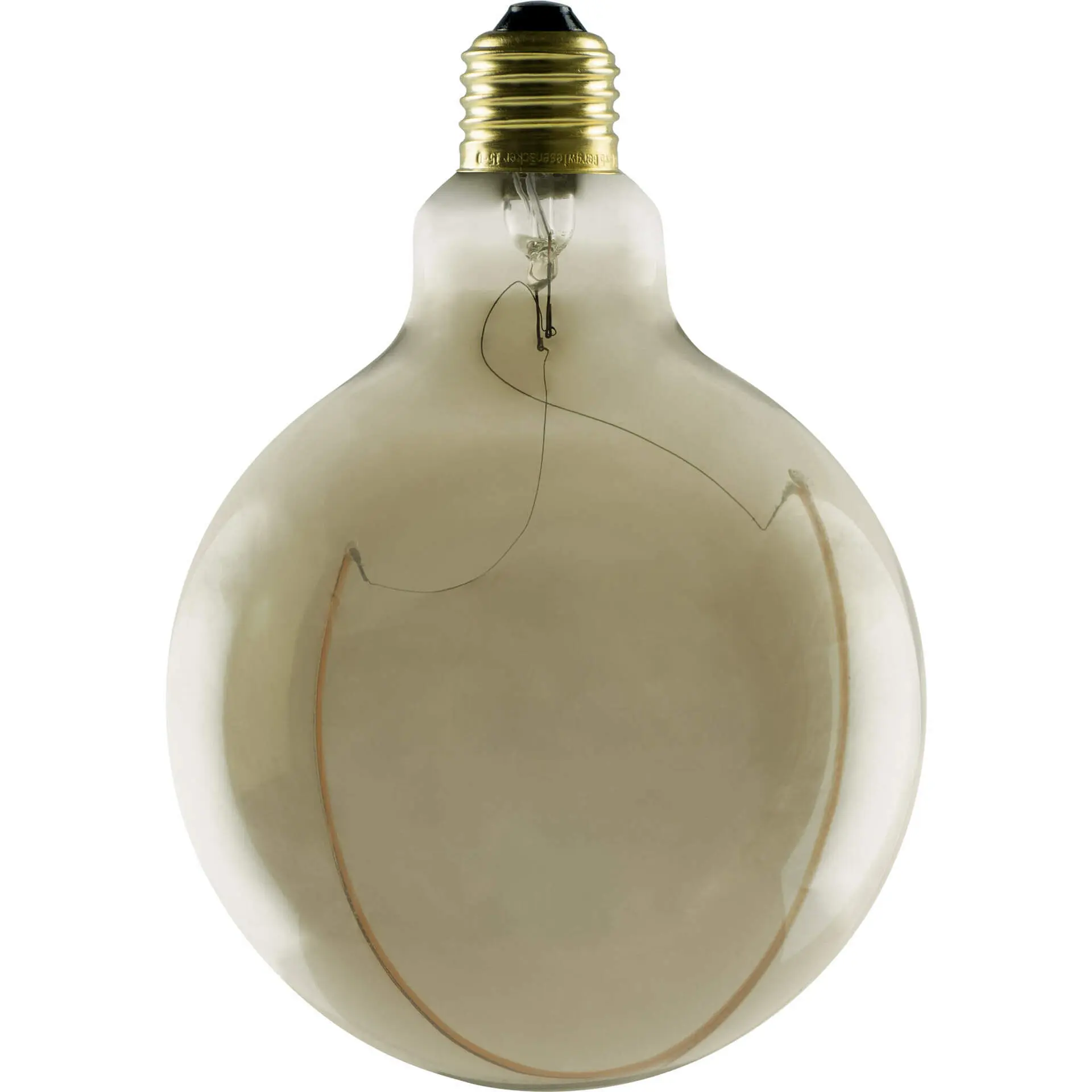 Segula 55481 LED Illusion Globe 125 crescent top kouřová šedá E27 6 W (30 W) 320 Lm 1900 K