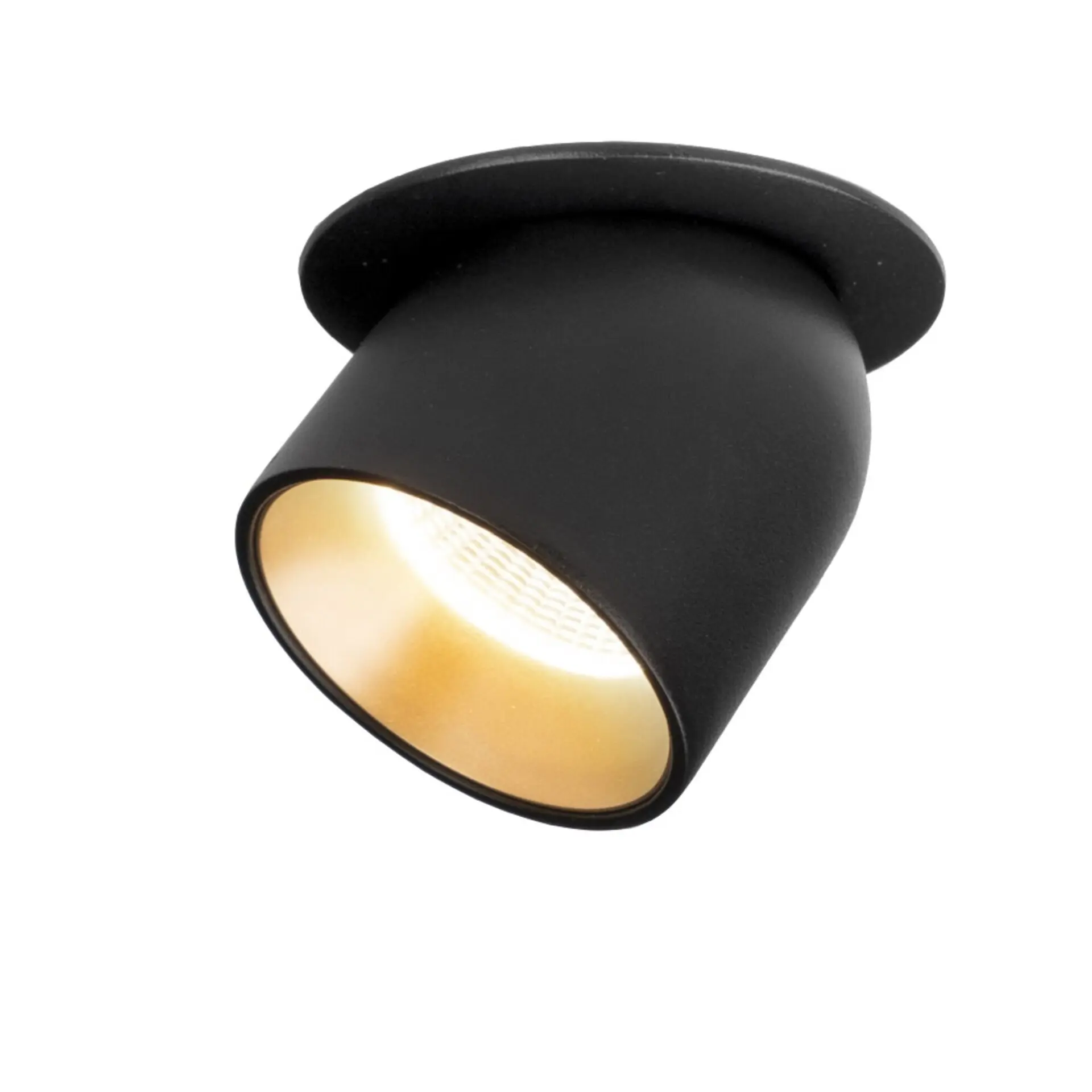SLC 3234544 Zápustné svítidlo SLC Design Cup černá / zlatá 9W 3000K - TLG