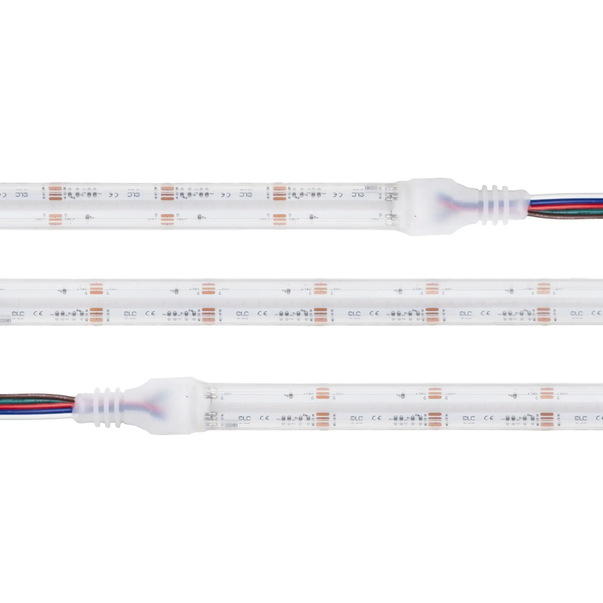 SLC S18066 LED pásek COB barevný 18W/m 810lm/m RGBW-3000K Ra90 24V IP67 5m - TLG