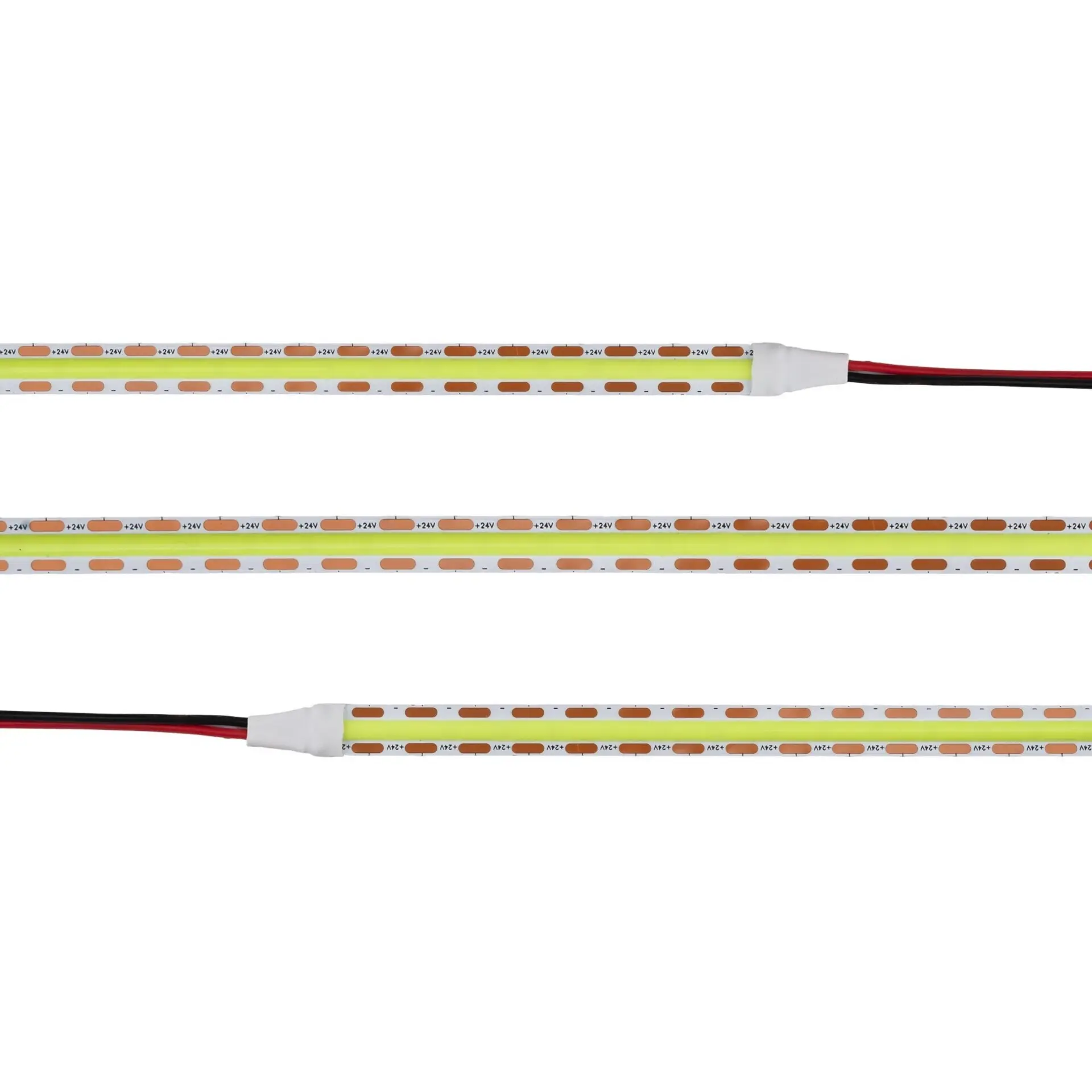 SLC S18074 LED pásek COB barevný 12W/m 1100lm/m zelená 24V IP20 5m - TLG