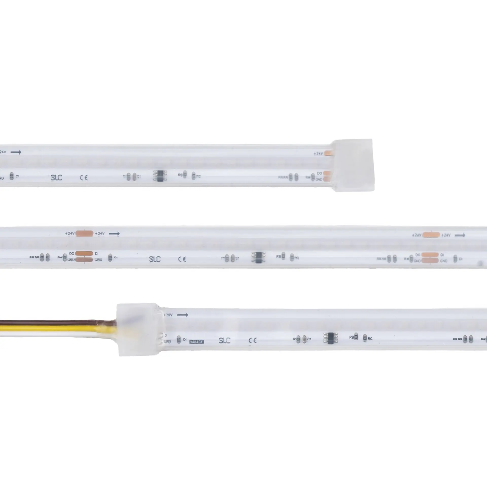 SLC LED pásek COB Digital Pixel 14.4W/m 550lm/m RGBW -3000K - WS2814 Ra90 24V IP65 5m