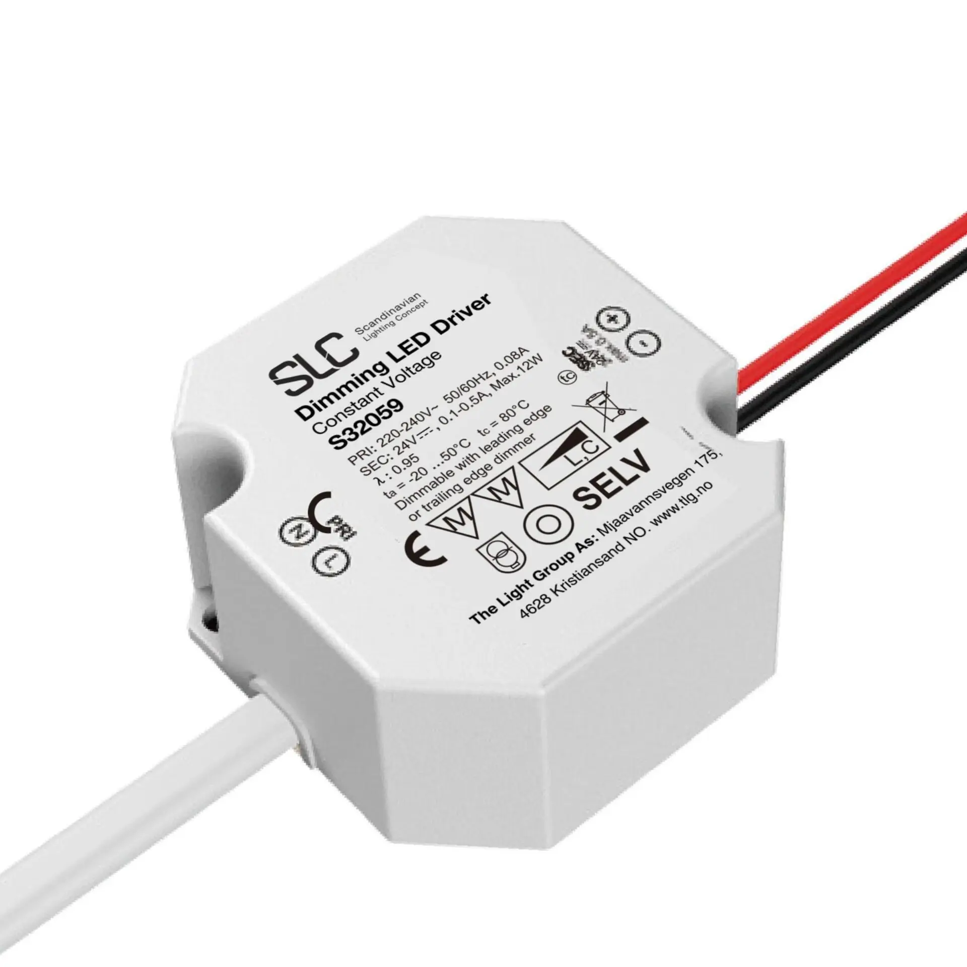 SLC Driver 24V Pill 12W stmívatelný triak IP20