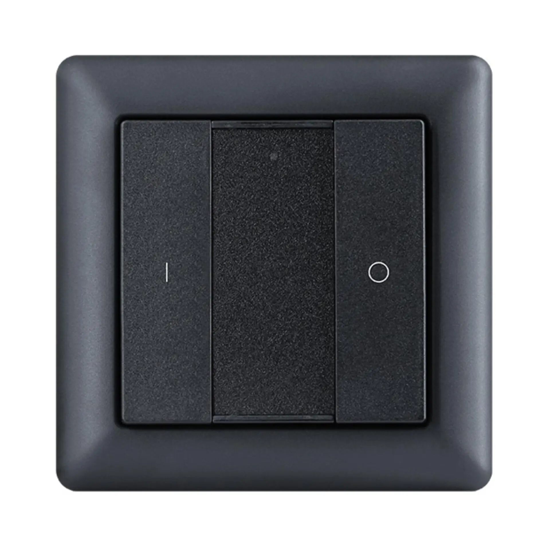 SLC S57001B SmartOne Zigbee 1CH nástěnný panel IP20 černý - TLG