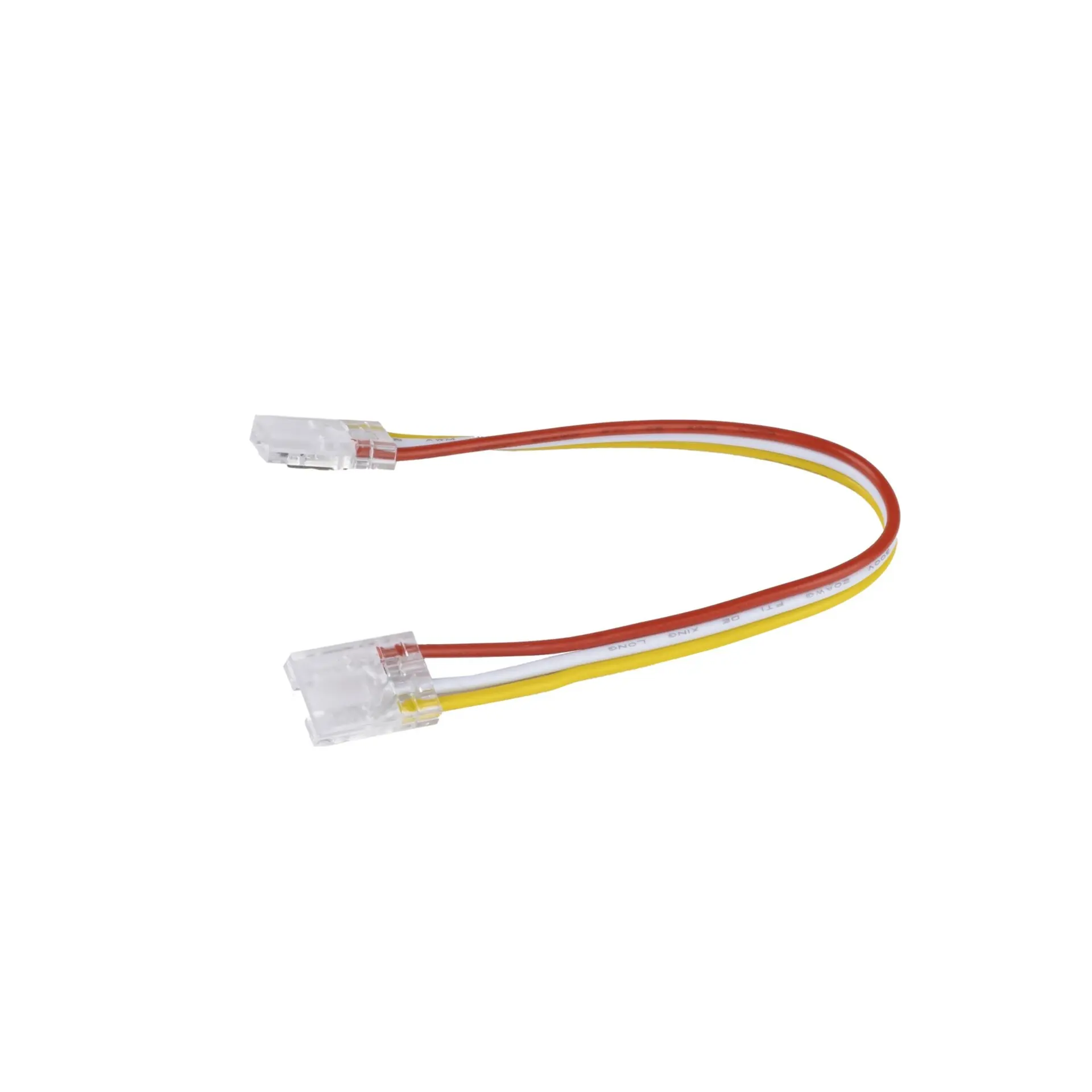 SLC kabelová spojka pro LED pásek COB IP20 3pin TW 10mm PCB 2x