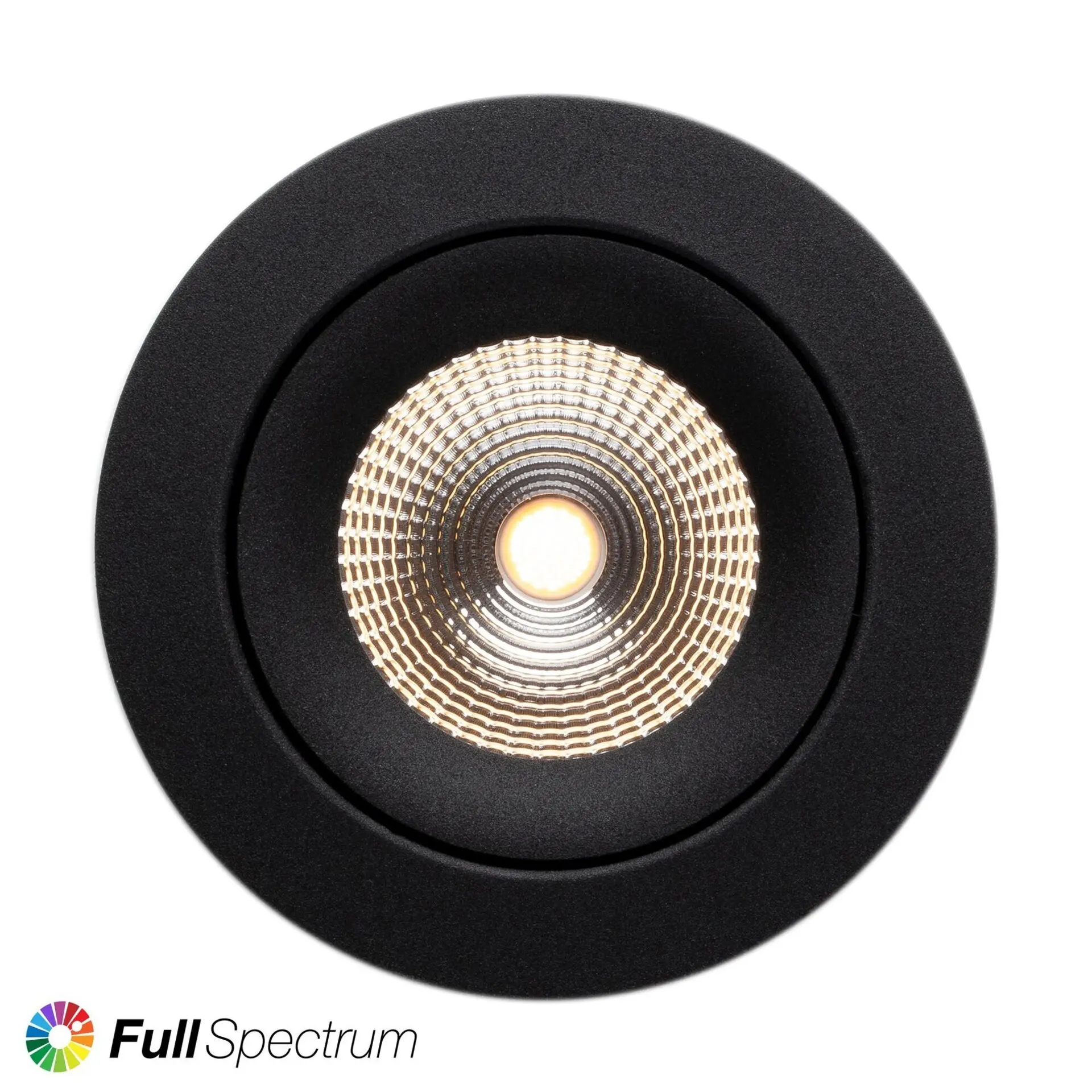SLC vestavné LED svítidlo One360 Full Spectrum 8 W 220-240 V 2700 K stmívatelné Ra97 IP44 36° černé