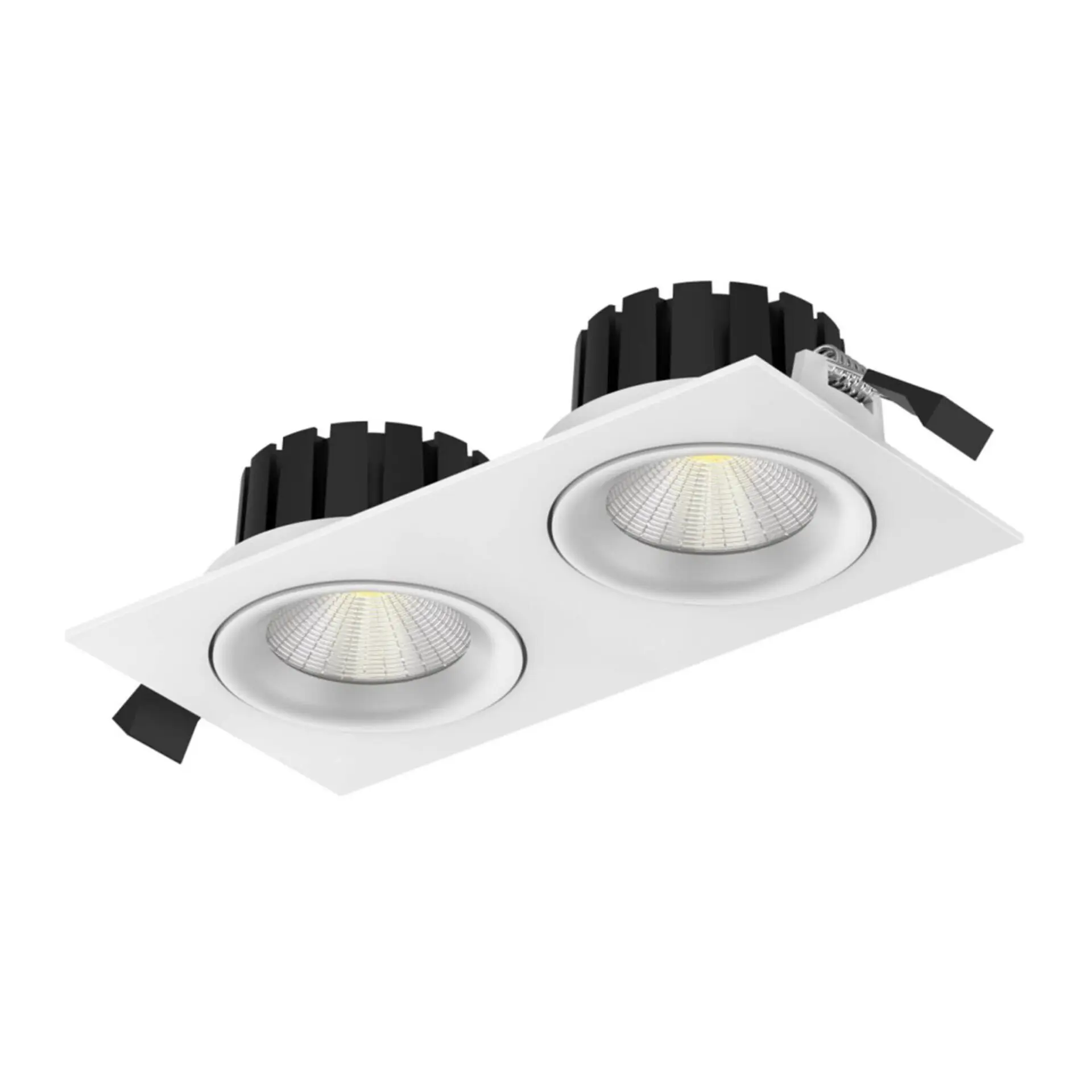 SLC SLC1244 Svítidlo SLC DL04 SQUARE X2 R83X2 WH TED 927 IP54 36° - TLG