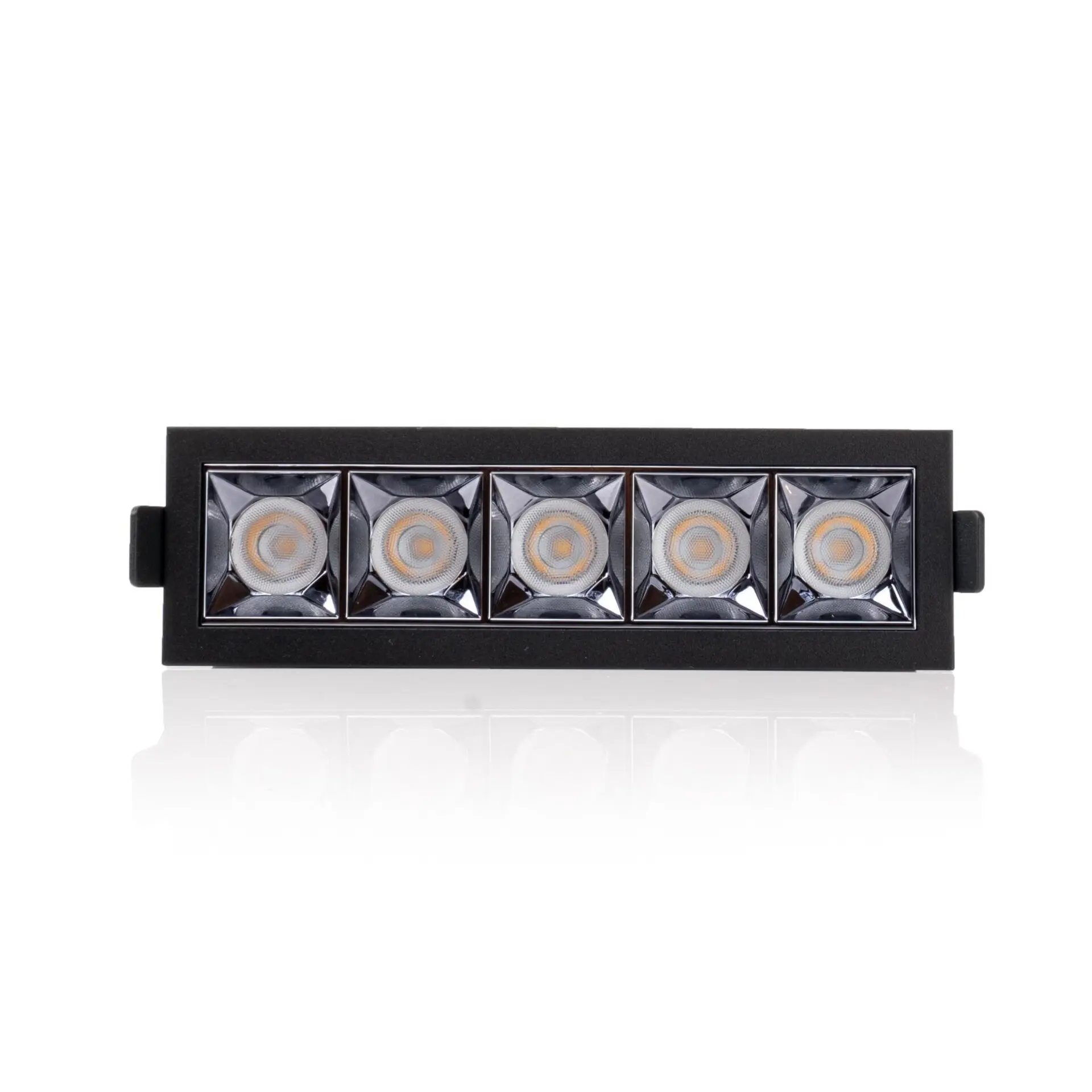 SLC vestavné LED svítidlo PIXEL X5 13 W 220-240 V 2700 K stmívatelné 36° Ra90 černé