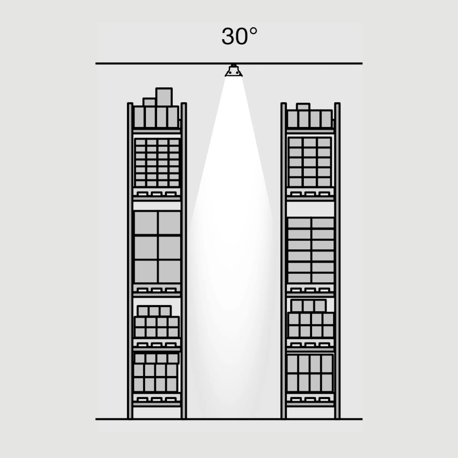SLC SLC1454 Fender 30° 1200 čočky čirá - TLG