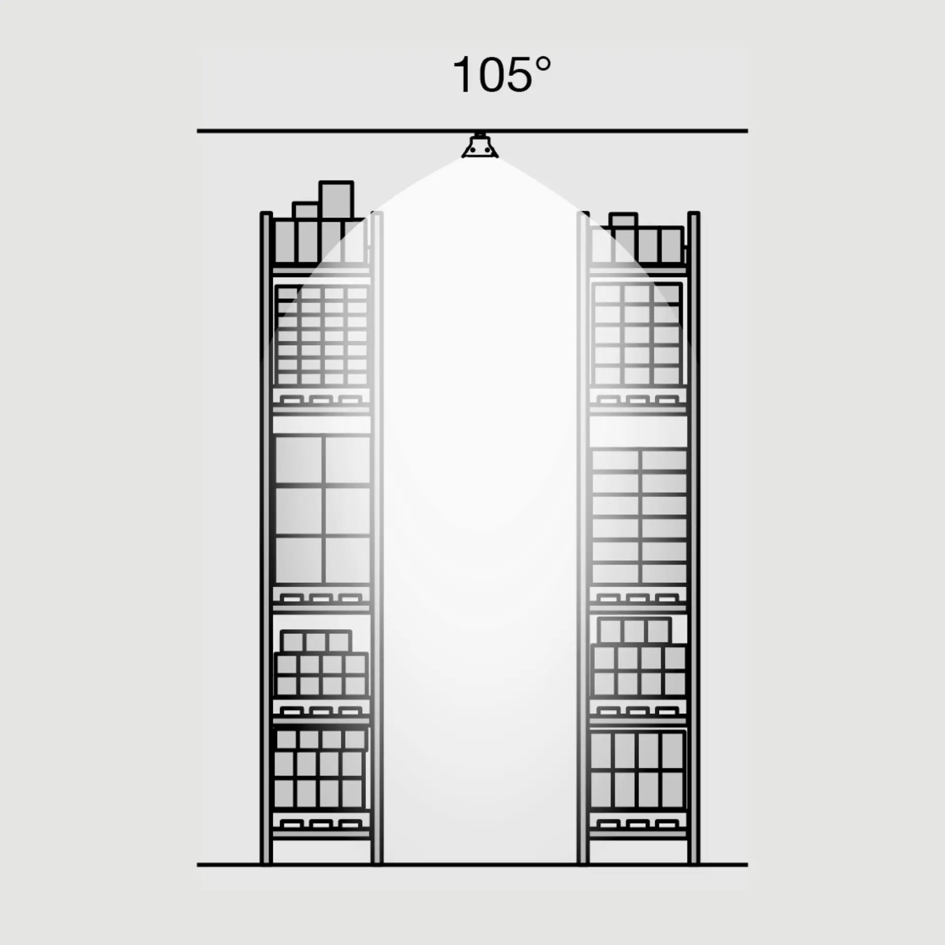 SLC Fender 105° 1500 čočky čirá