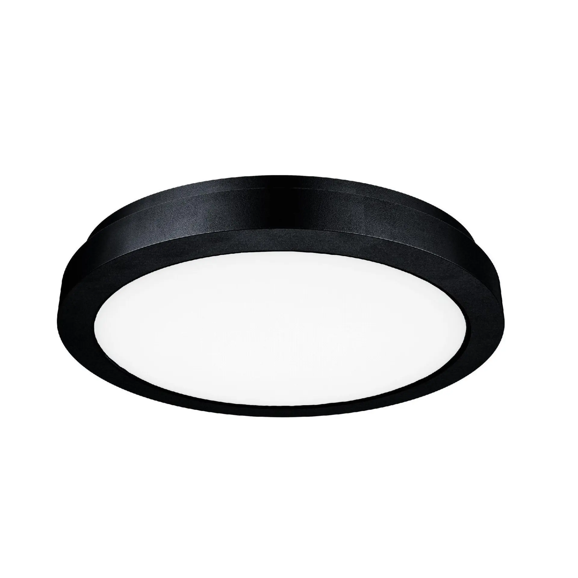 SLC SLC1517 Stropní LED svítidlo Space 300 mm černé 2490lm 2700/3200/4000K stmívatelné IP20 opál - TLG