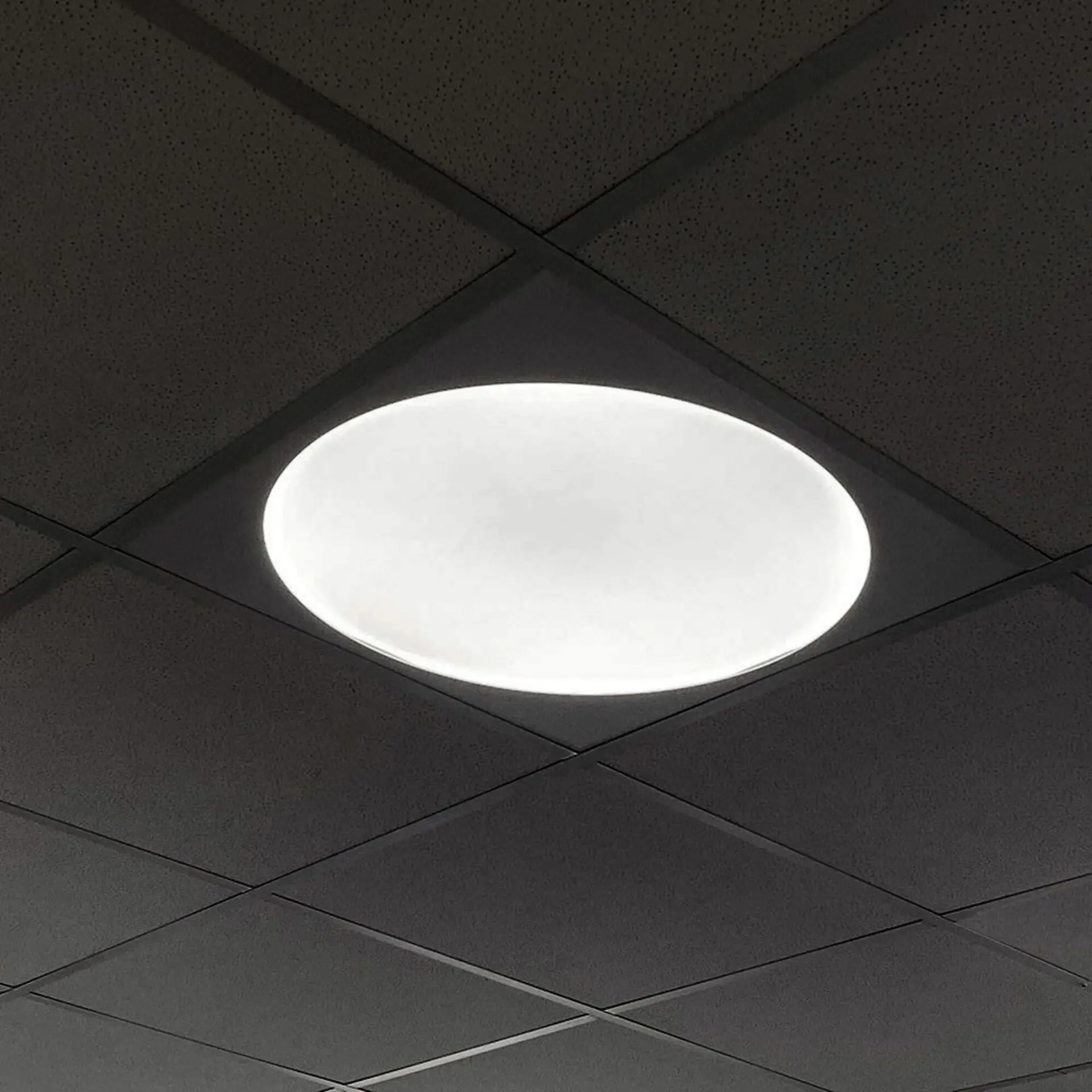 SLC SLC8788 SLC Circular Frame kruhová deska pro LED panel černá - TLG