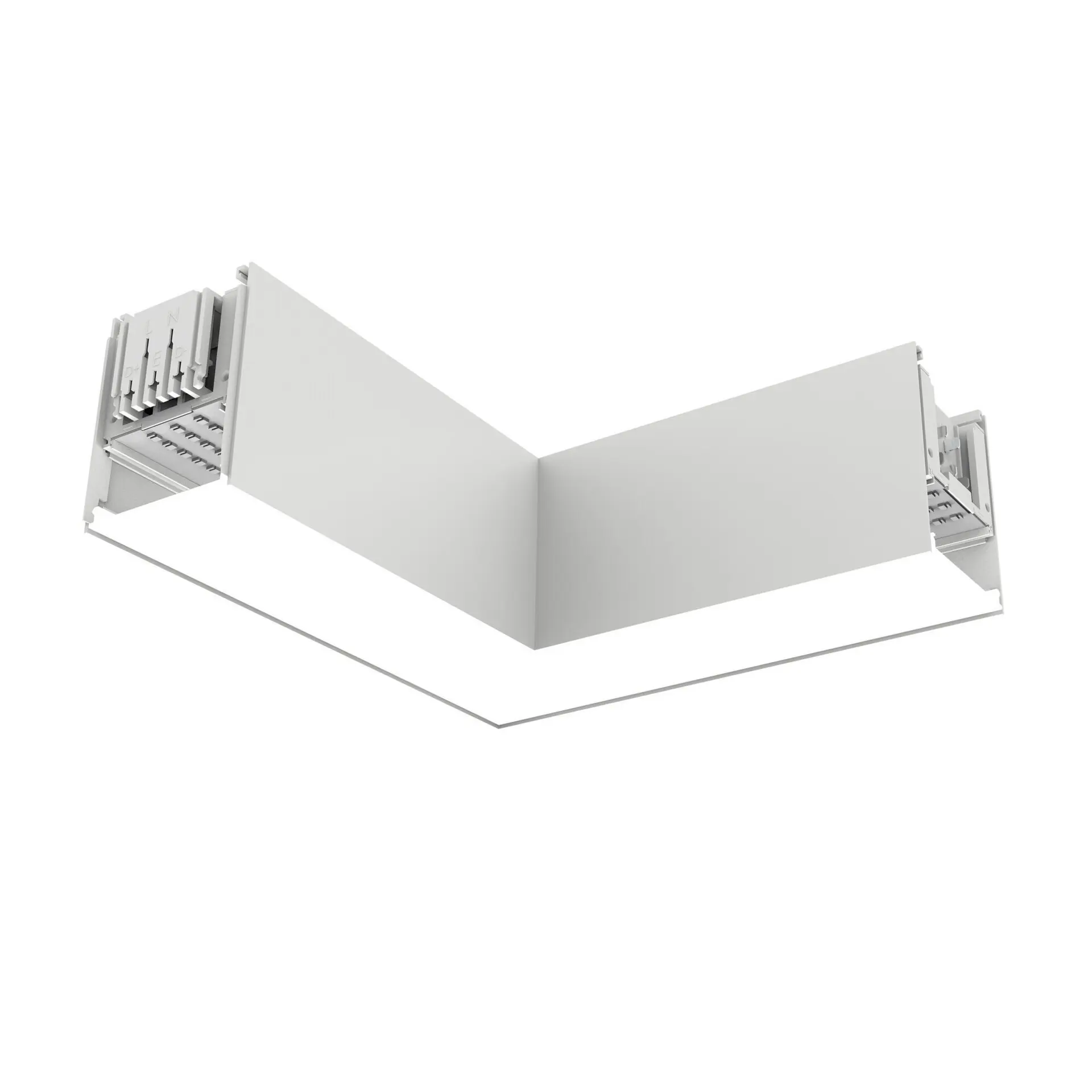 SLC SLC9524 LED svítidlo Click rohová spojka pravá bílá 1200-1300lm 3000/4000K Ra90 DALI IP20 - TLG