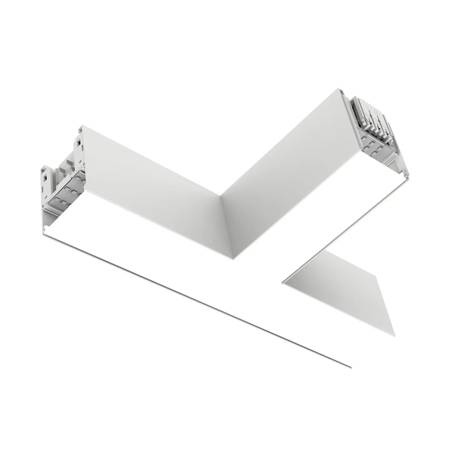 SLC LED svítidlo Click T-spojka levá bílá 1540lm 3000/4000K Ra90 DALI IP20