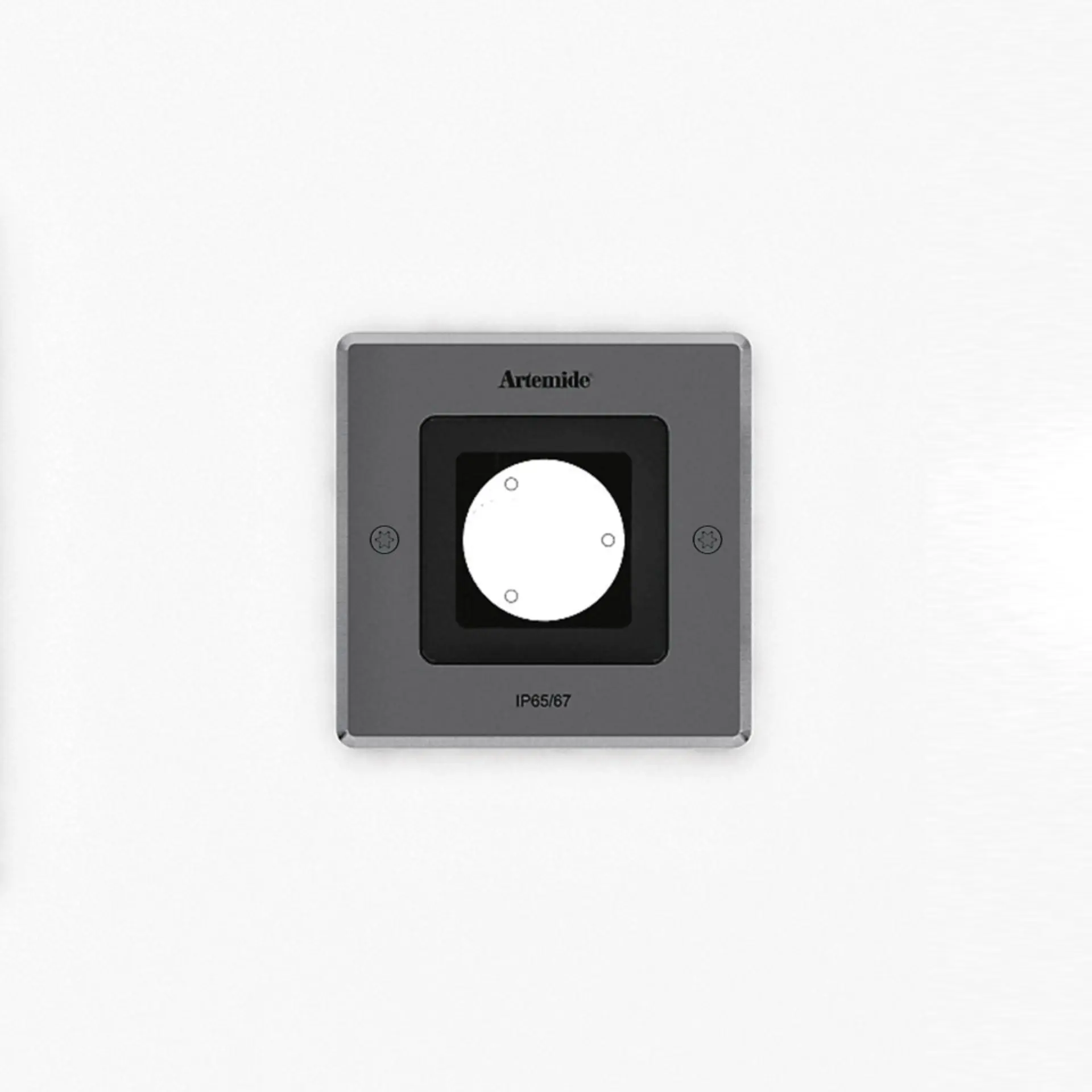 Artemide venkovní LED svítidlo Ego 90 Square 3,5 W 3000K 24° pojezdové