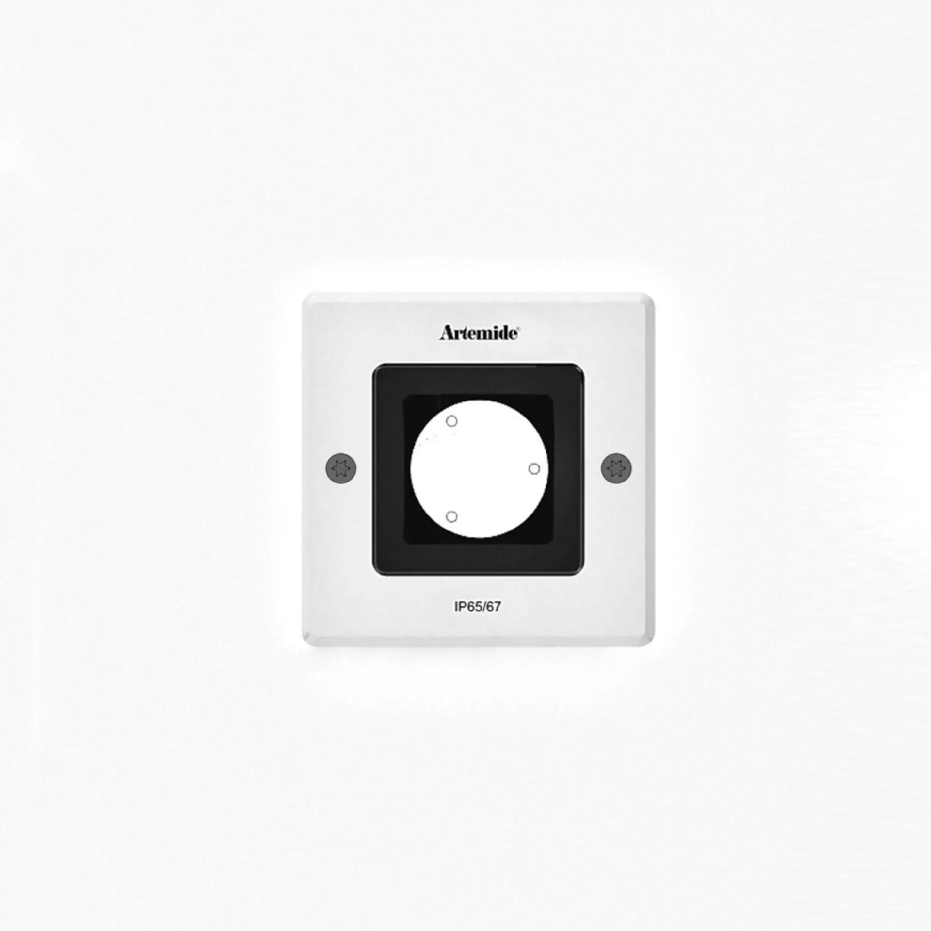 Artemide venkovní LED svítidlo Ego 90 Square 3,5 W 3000K 10° zápustné