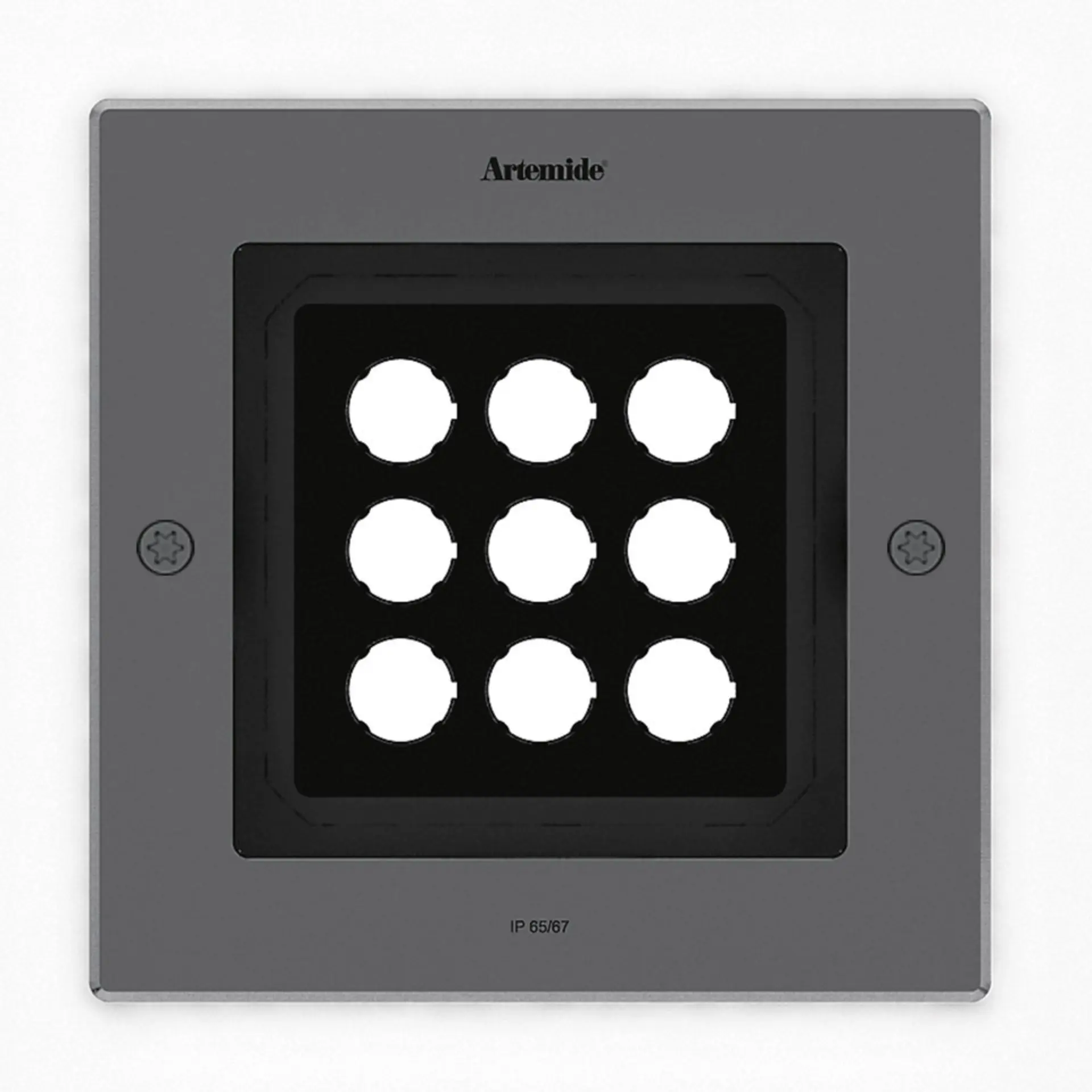 Artemide venkovní LED svítidlo Ego 220 Square 16 W 3000K pojezdové