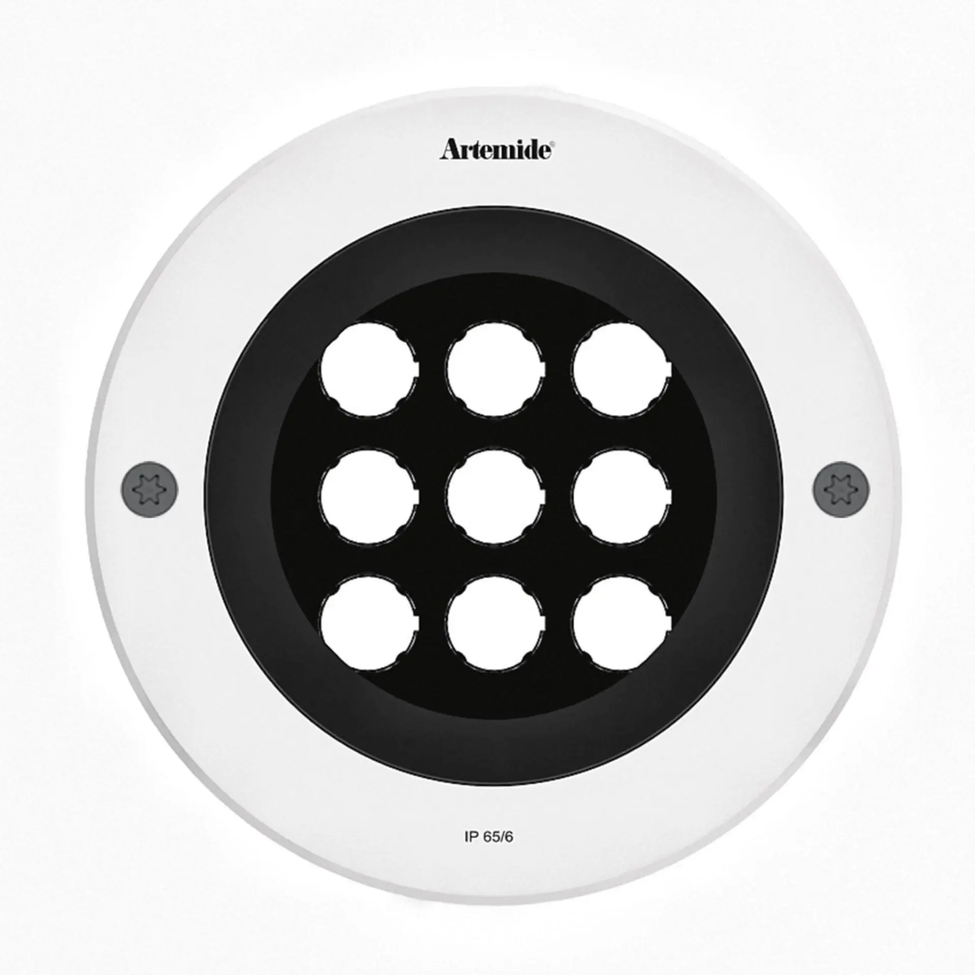 Artemide vestavné LED svítidlo Ego 220 Square 16 W 3000K 38° IK10