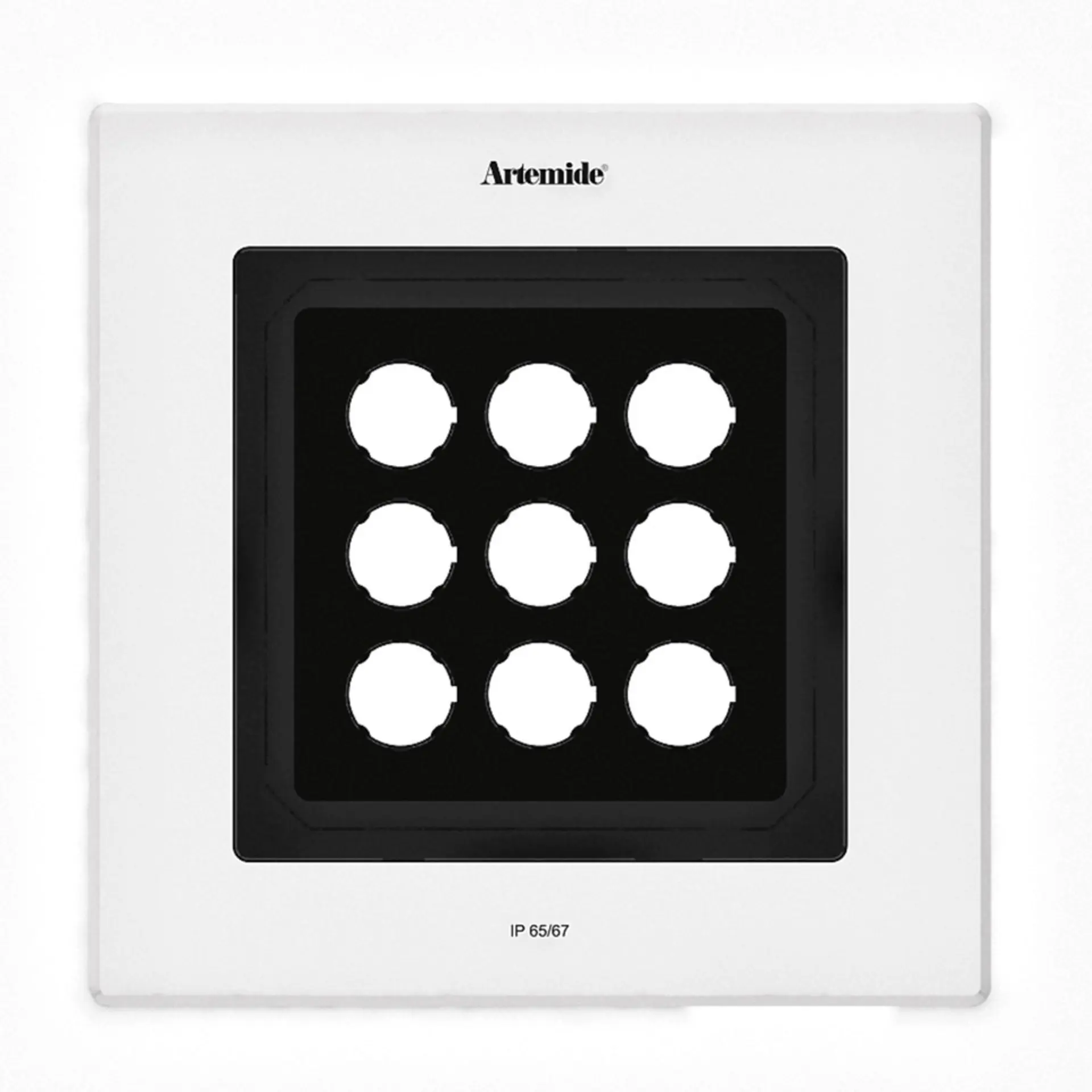 Artemide vestavné LED svítidlo Ego Flat Square 14 W 3000K 220x220 mm