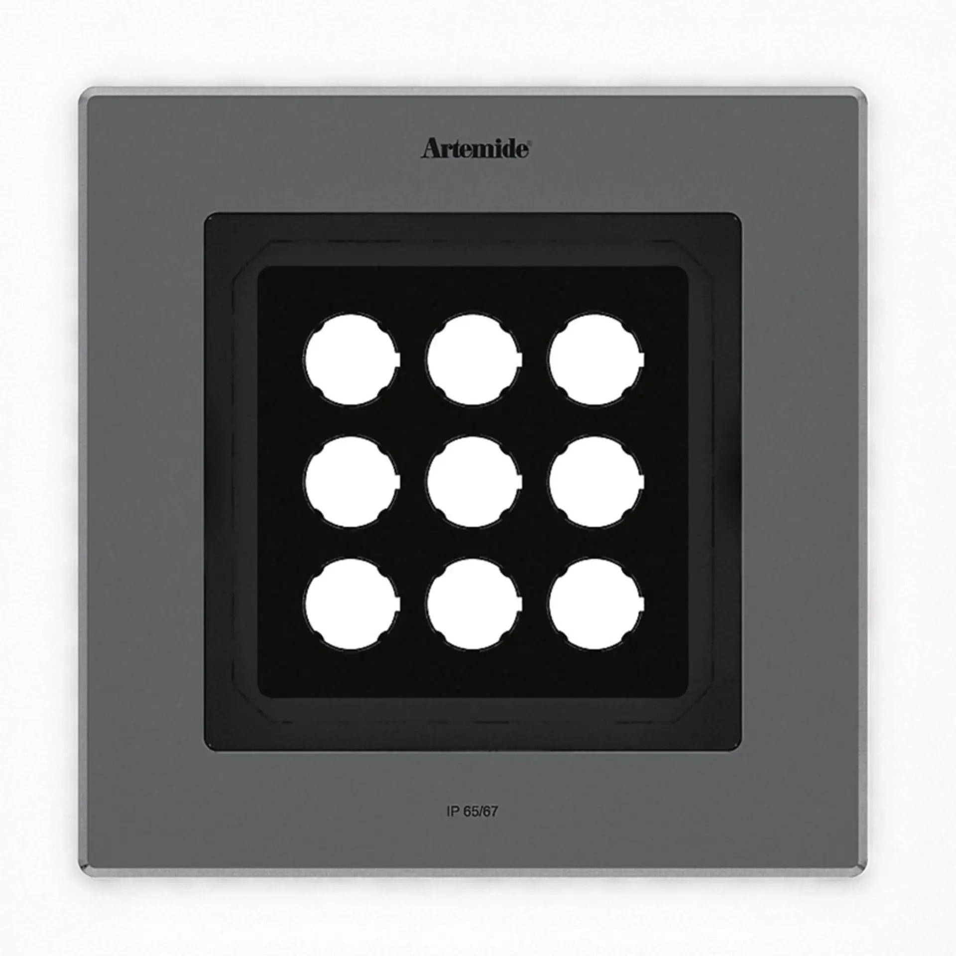 Artemide vestavné LED svítidlo Ego Flat 220 Square 14 W 3000K IK10