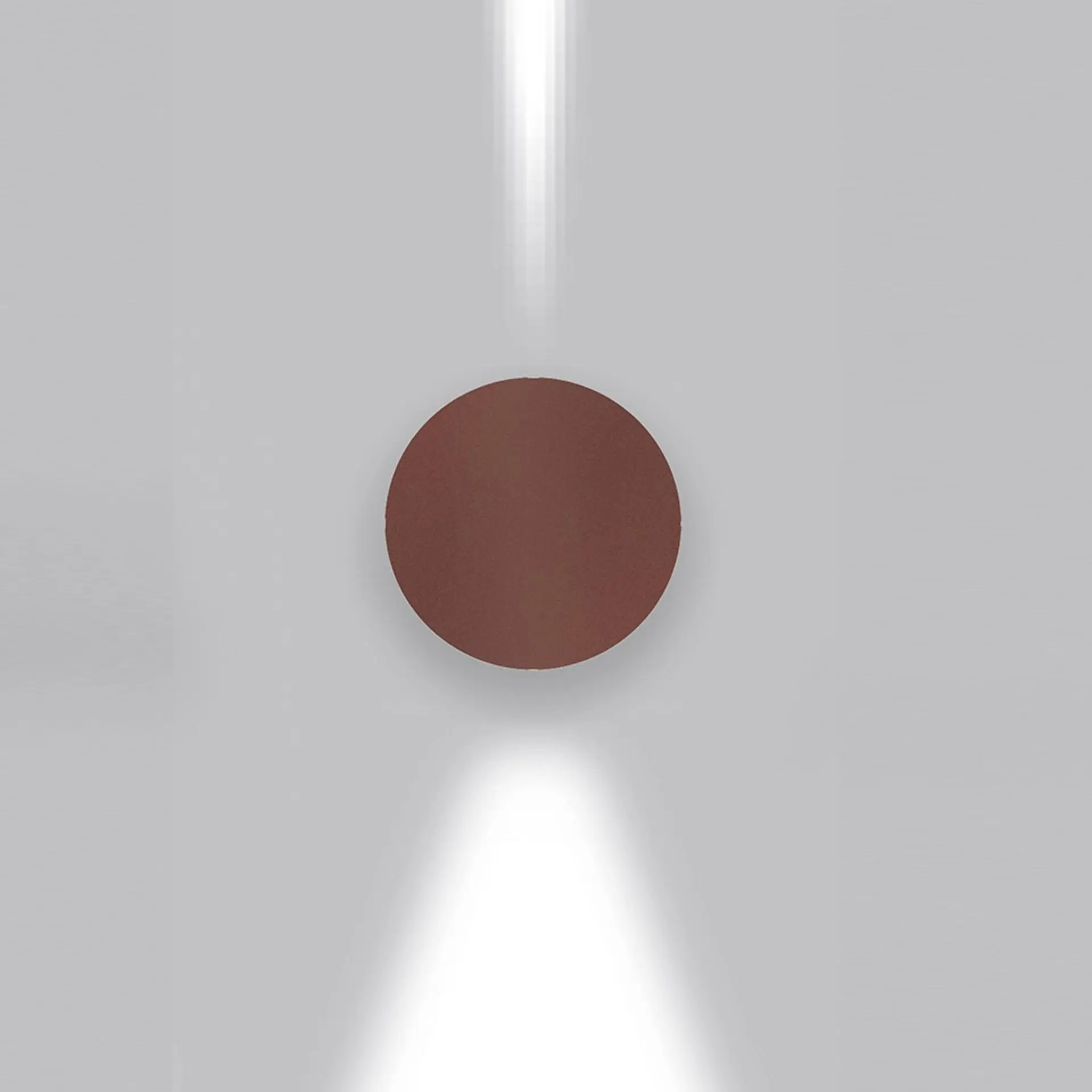 Artemide venkovní nástěnné svítidlo Effetto Round 7 W 220-240 V 3000K rez