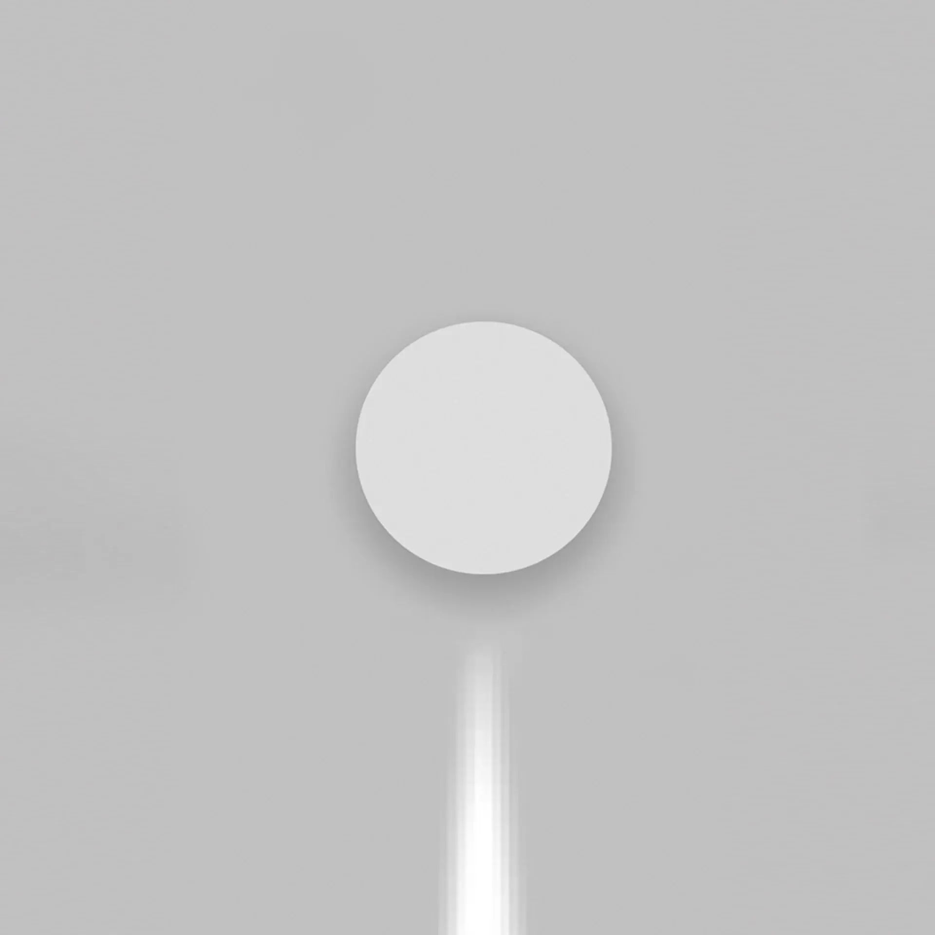 Artemide venkovní LED nástěnné svítidlo Effetto Round 4,5 W 220-240 V 3000K úzký paprsek