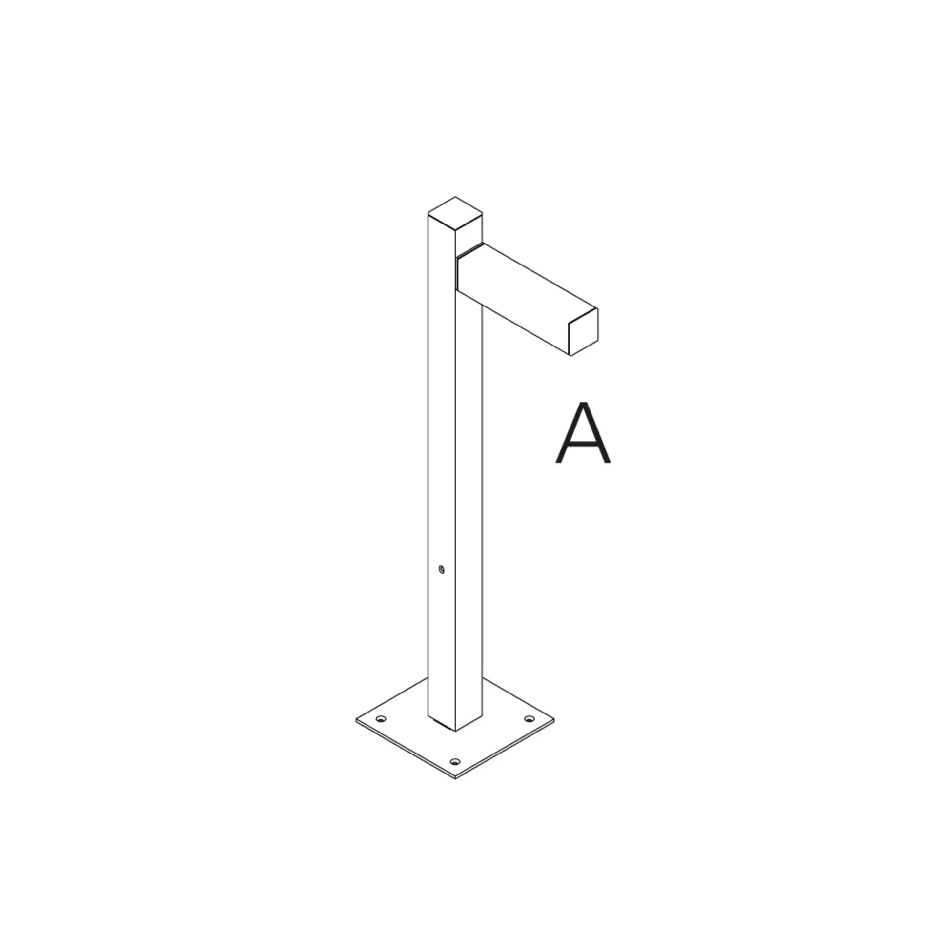 AR T4506A30 Walking - stojna 900 - 1 hlava - A 90h - ARTEMIDE