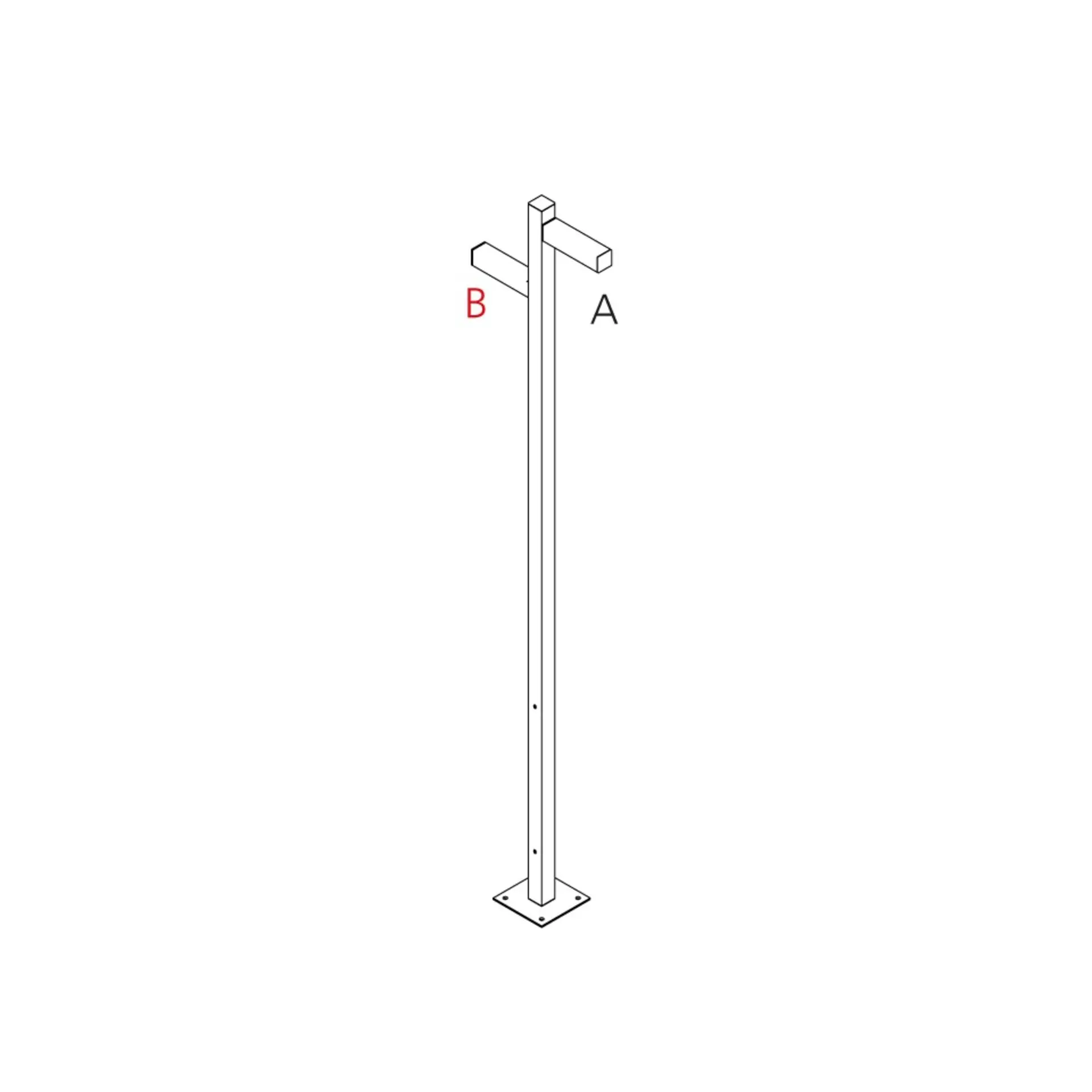 Artemide venkovní svítidlo Walking Pole 2500 Architectural Outdoor