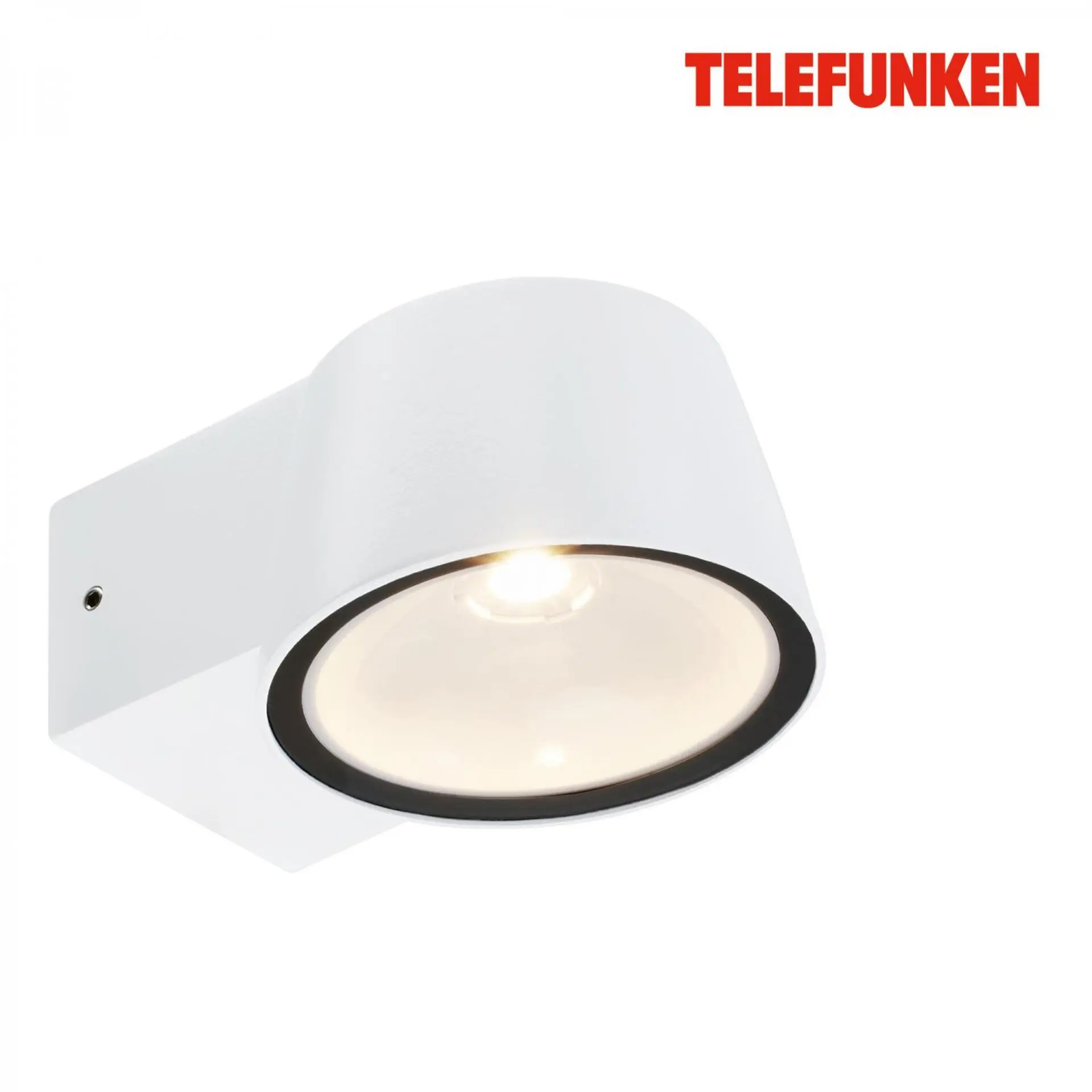 BRILONER TELEFUNKEN LED venkovní nástěnné svítidlo, IP54 voděodolné a prachotěsné, bílý hliník 323006TF