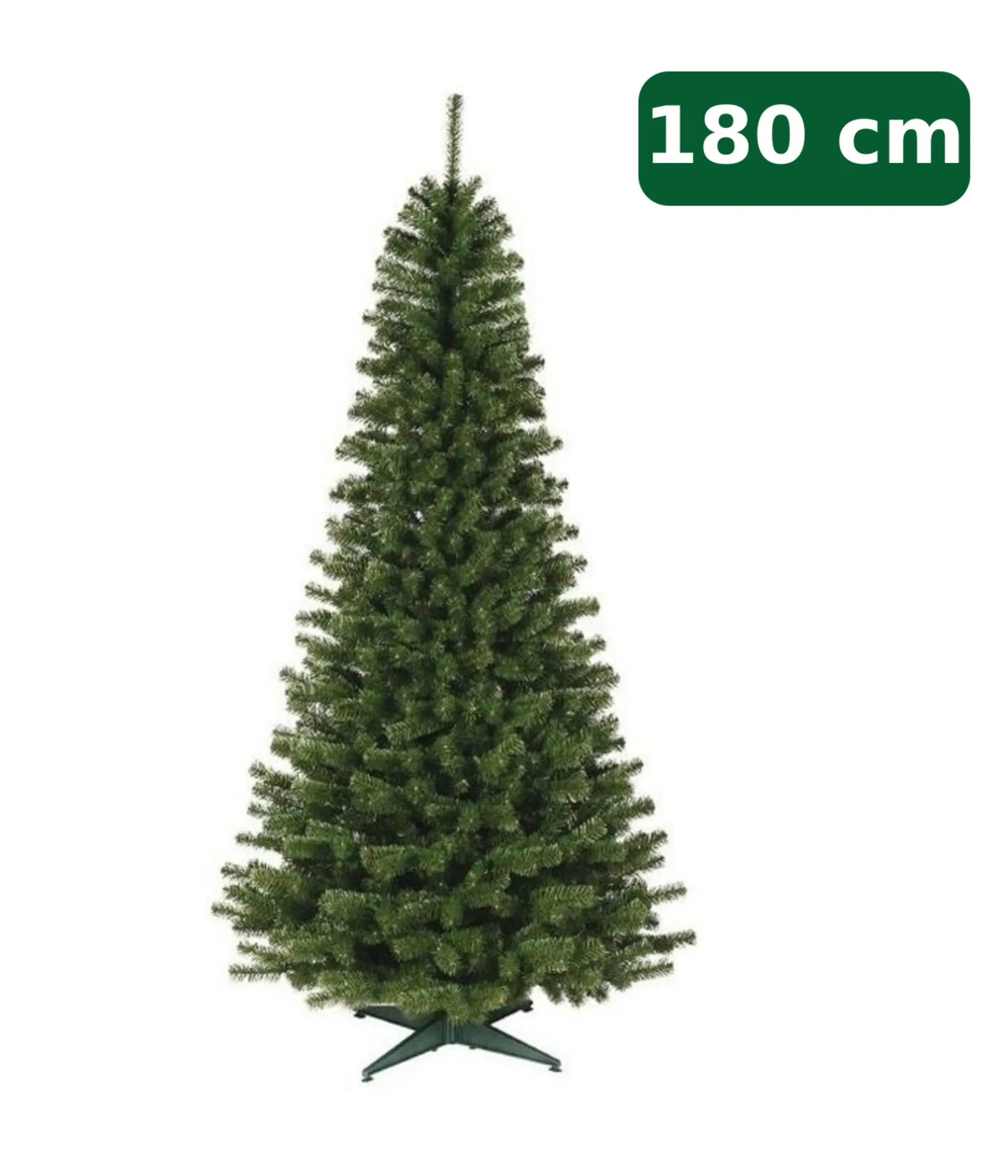 DecoLED Umělý vánoční stromek 180 cm, smrček Verona s 2D jehličím
