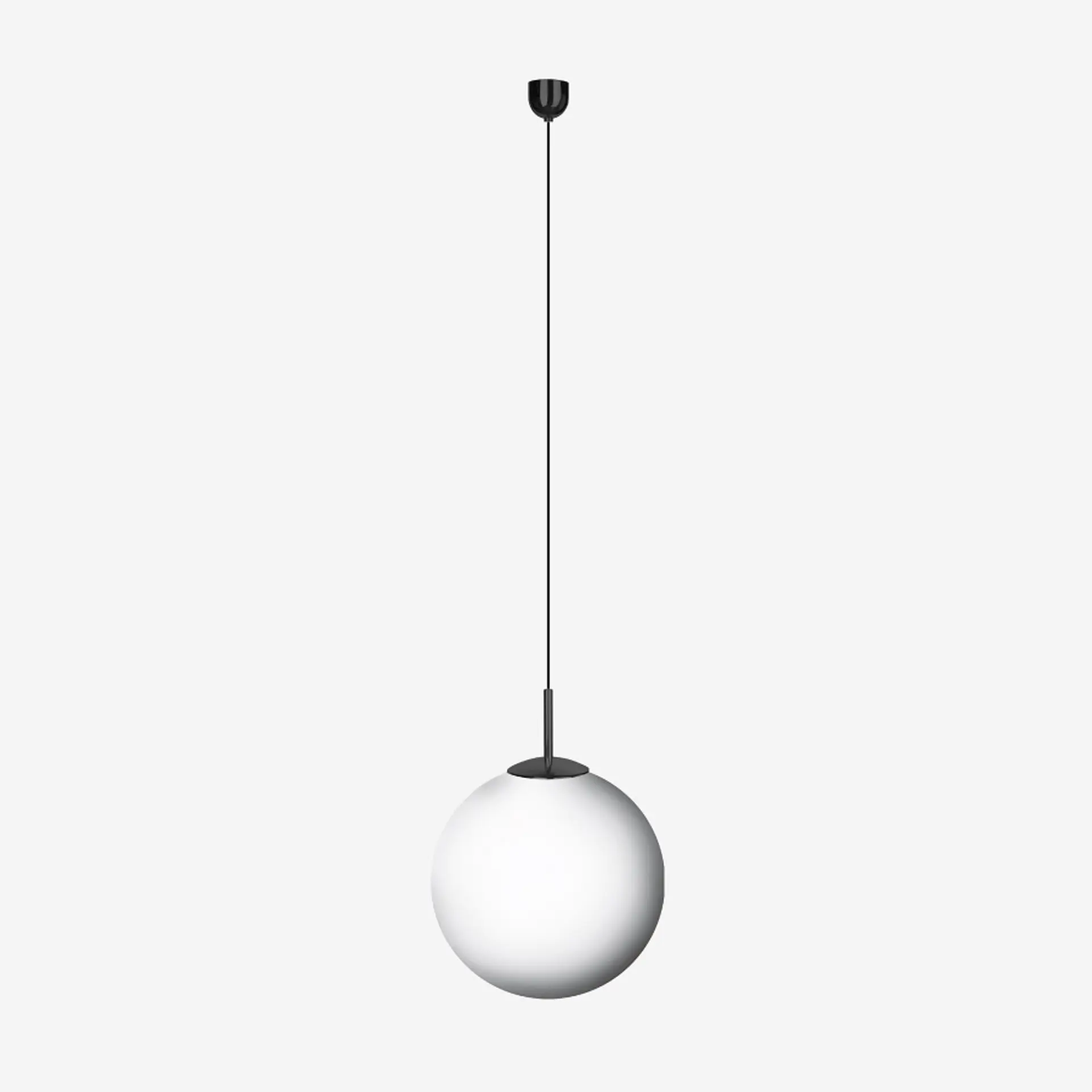 LUCIS závěsné svítidlo POLARIS ZK PE 48,5W LED 4000K plast černá opál ZK.P2.600.61 PE