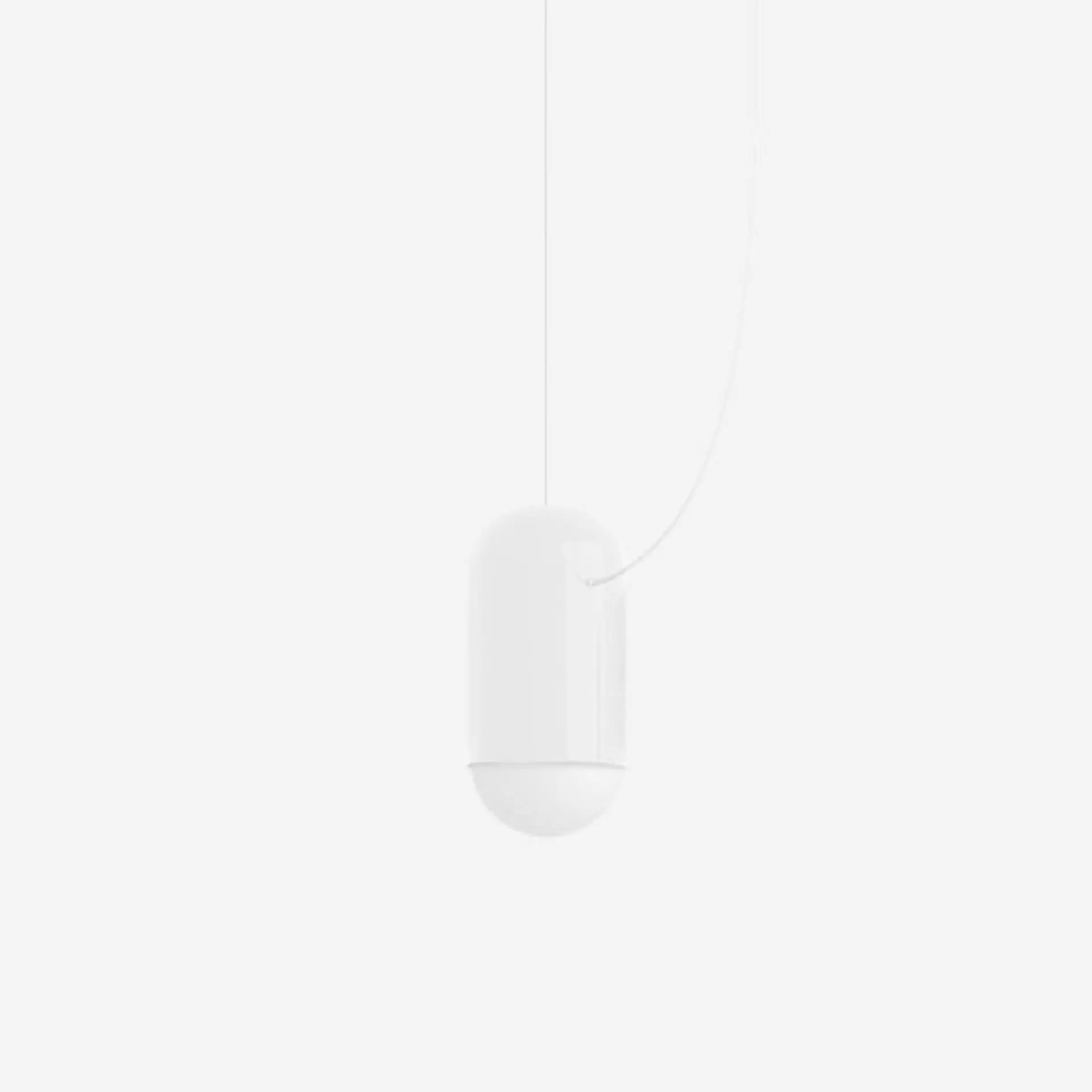LUCIS závěsné svítidlo CAPSULE 6,2W LED 3000K sklo bílá opál ZL.L1.C15.60
