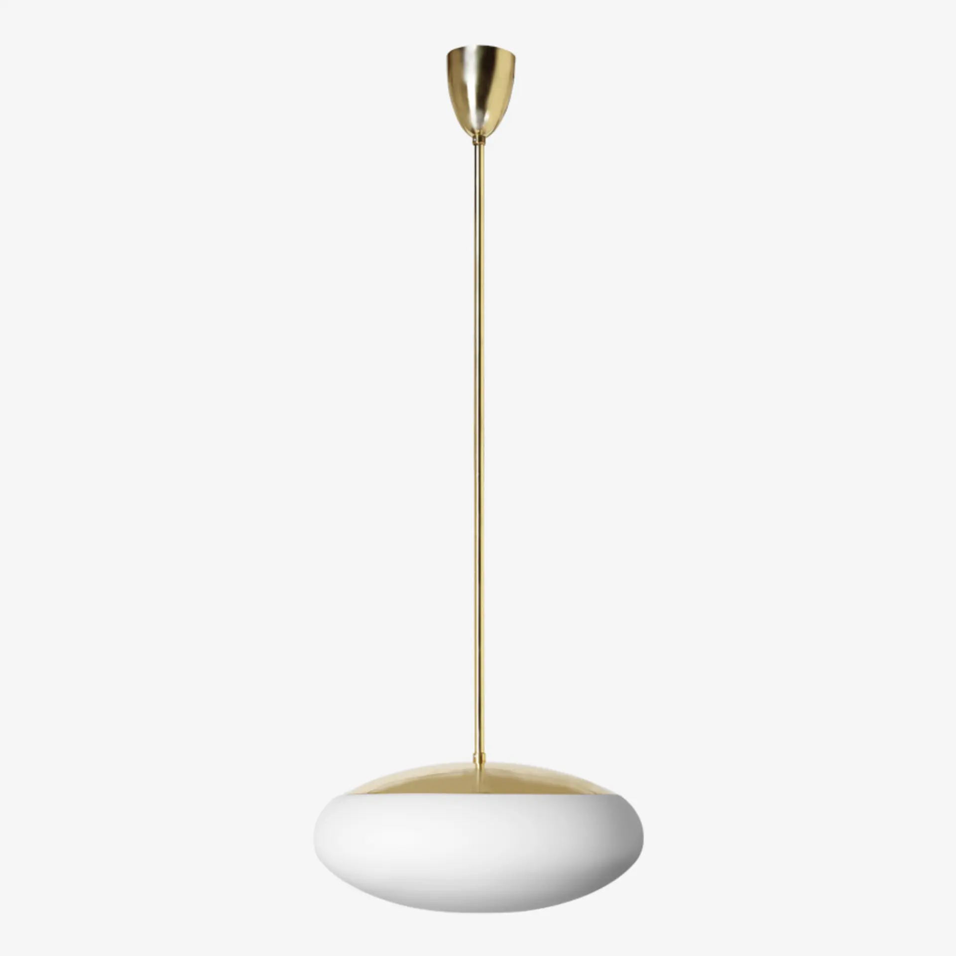 LUCIS závěsné svítidlo DAPHNE ZT 21,3W LED 4000K sklo mosaz opál ZT.L6.D450.84M DALI2 DALI