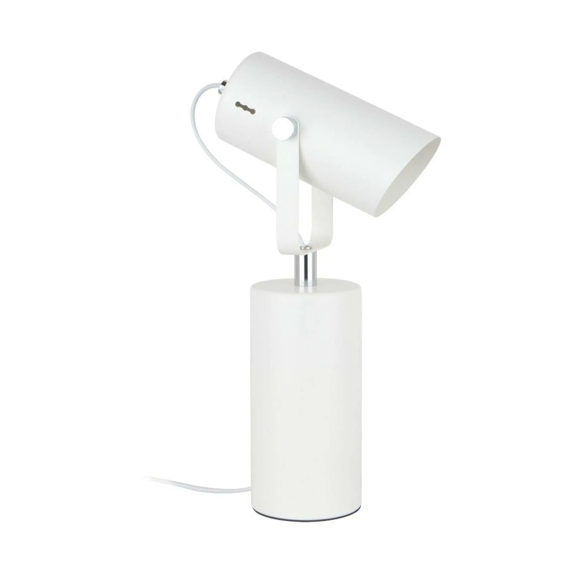 ZUMALINE A2058-MWH RESI stolní pracovní lampa matná bílá/chrom