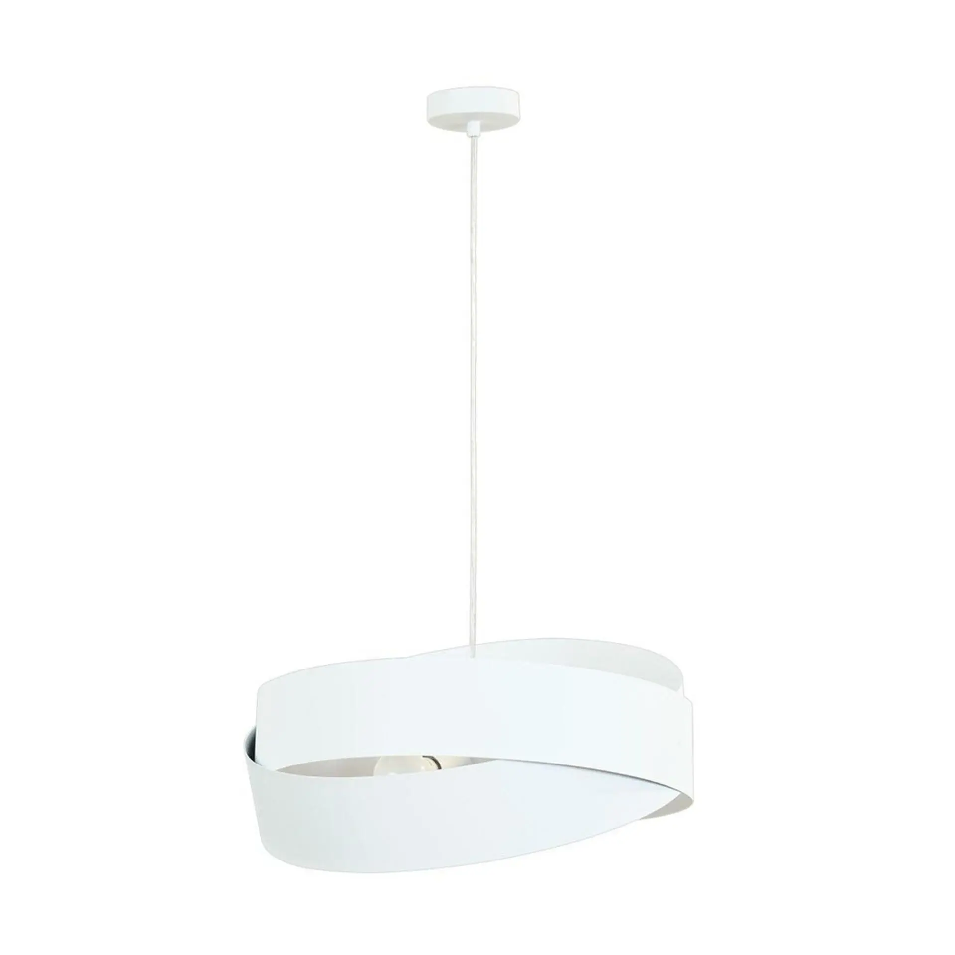ZUMALINE 1141 závěsné svítidlo TORNADO II 50 cm bílá