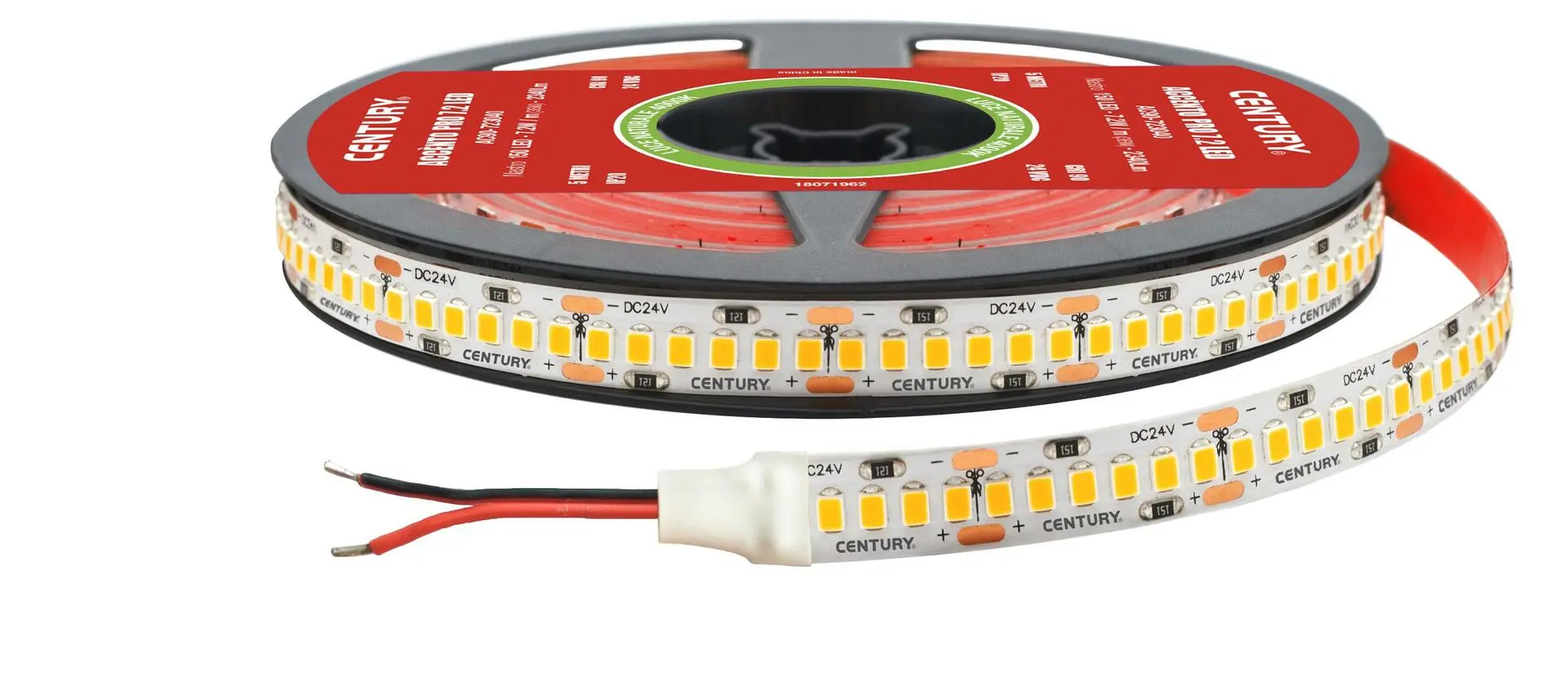 CEN AC90-723040 LED pásek ACCENTO PRO 7.2W 30 led/m 36W 4000K 2340Lm Ra90 120d IP20 24VDC - CENTURY