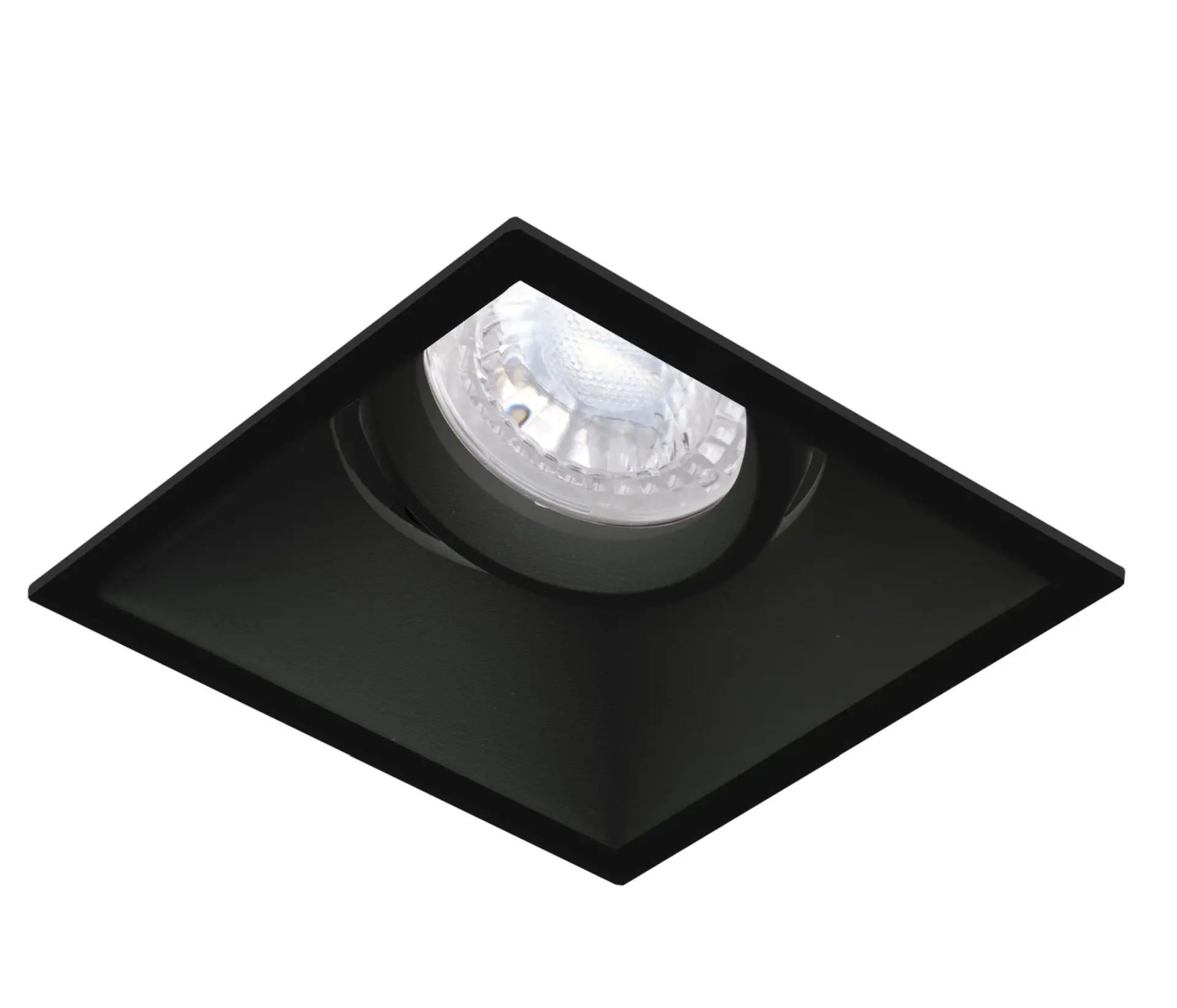 CENTURY KLAK SQUARE CONICAL vestavné nastavitelné svítidlo GU10 černá