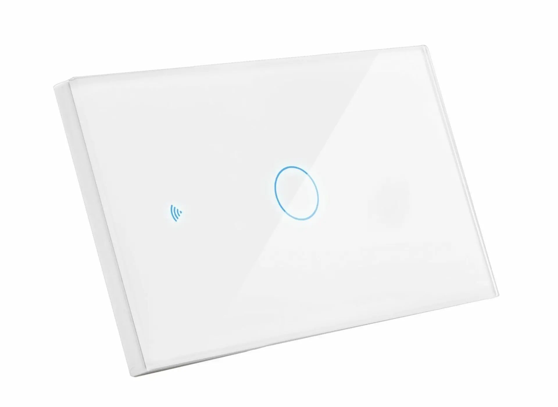 CENTURY Přepínač SMART zapuštěný Jednoduchý-5A-220-240V-IP20 ovládaný SMARTPHONEM přes WIFI nebo hlasem. Vhodný do instalční krabice BTICINO 503E 3 moduly. Tuya WiFi