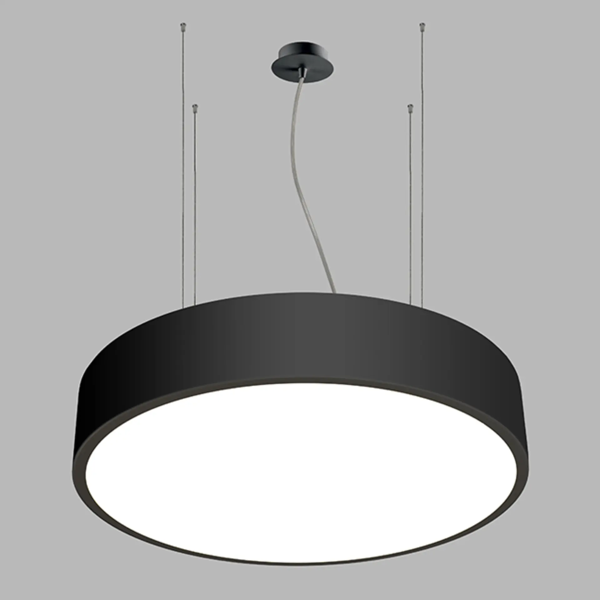 LED2 3271453DT Svítidlo MONO 80 P-Z, B DIM TRIAC 100W 2CC3000K/4000K závěsné černé - LED2 Lighting