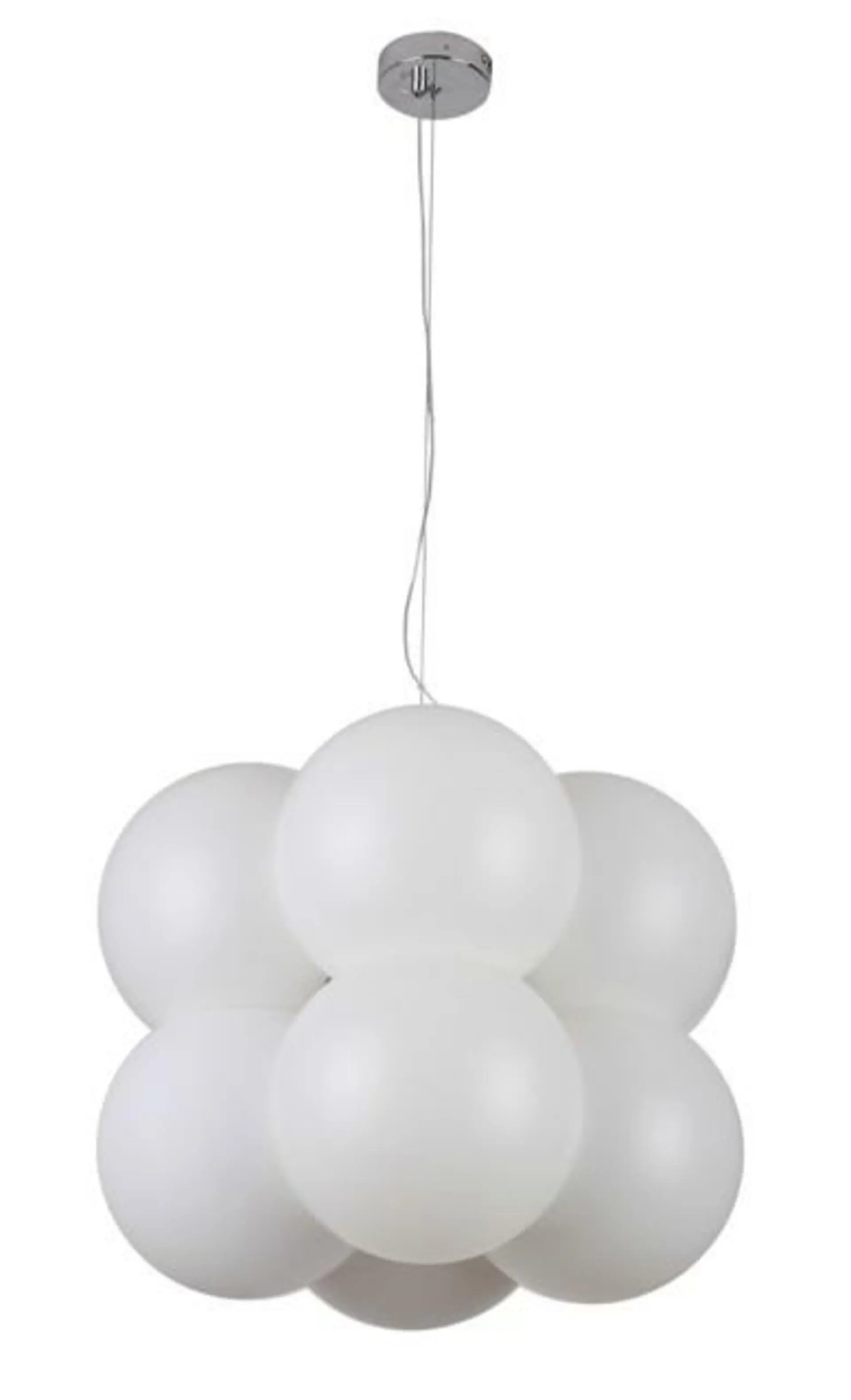 Závěsné svítidlo AZzardo Aris 8 pendant white AZ2057 E27 8x60W IP20 42cm bílé