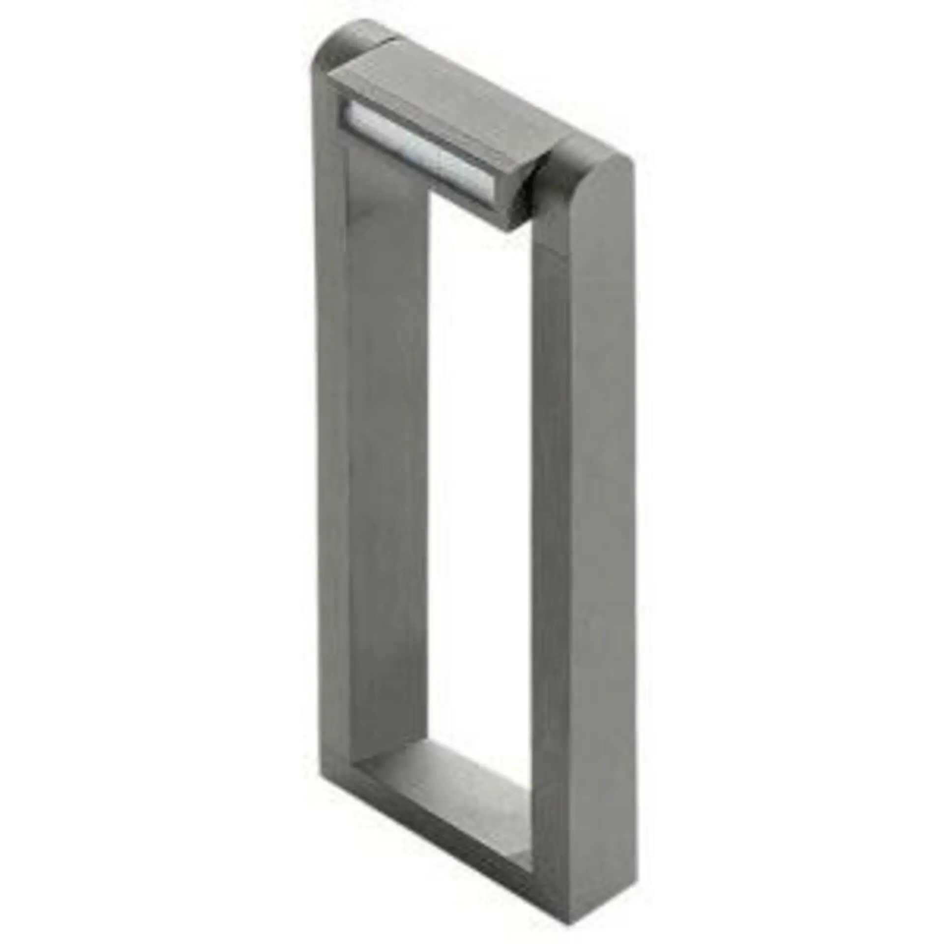 AZZ AZ2131 LED Venkovní sloupkové svítidlo Azzardo Frame 70 bright grey AZ2131 8W 800lm 3000K IP54 70cm světle šedé - AZZARDO