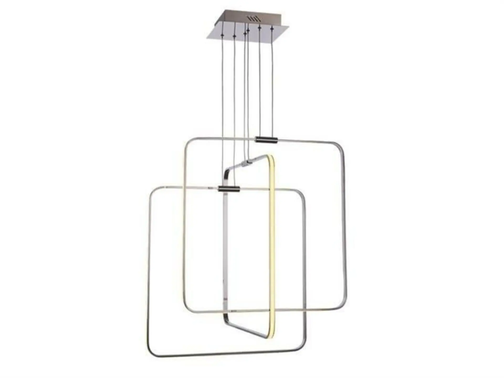 LED Závěsné svítidlo AZzardo Madrid AZ2468 80W 4500lm 3000K IP20 80cm stmívatelné chromové