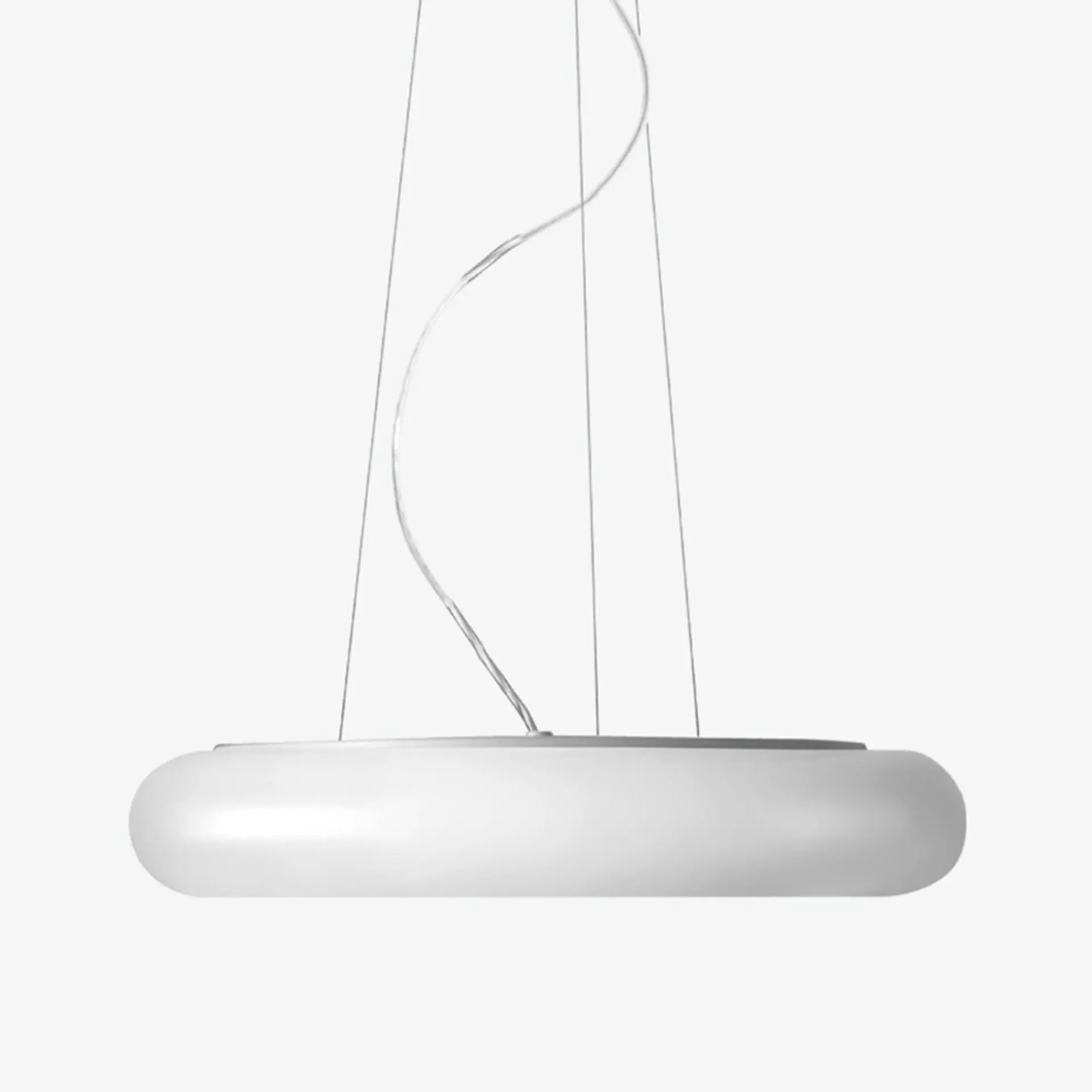 LUCIS závěsné svítidlo FORUM PE 38W LED 4000K plast šedá opál ZL3.K2.O60.46 PE