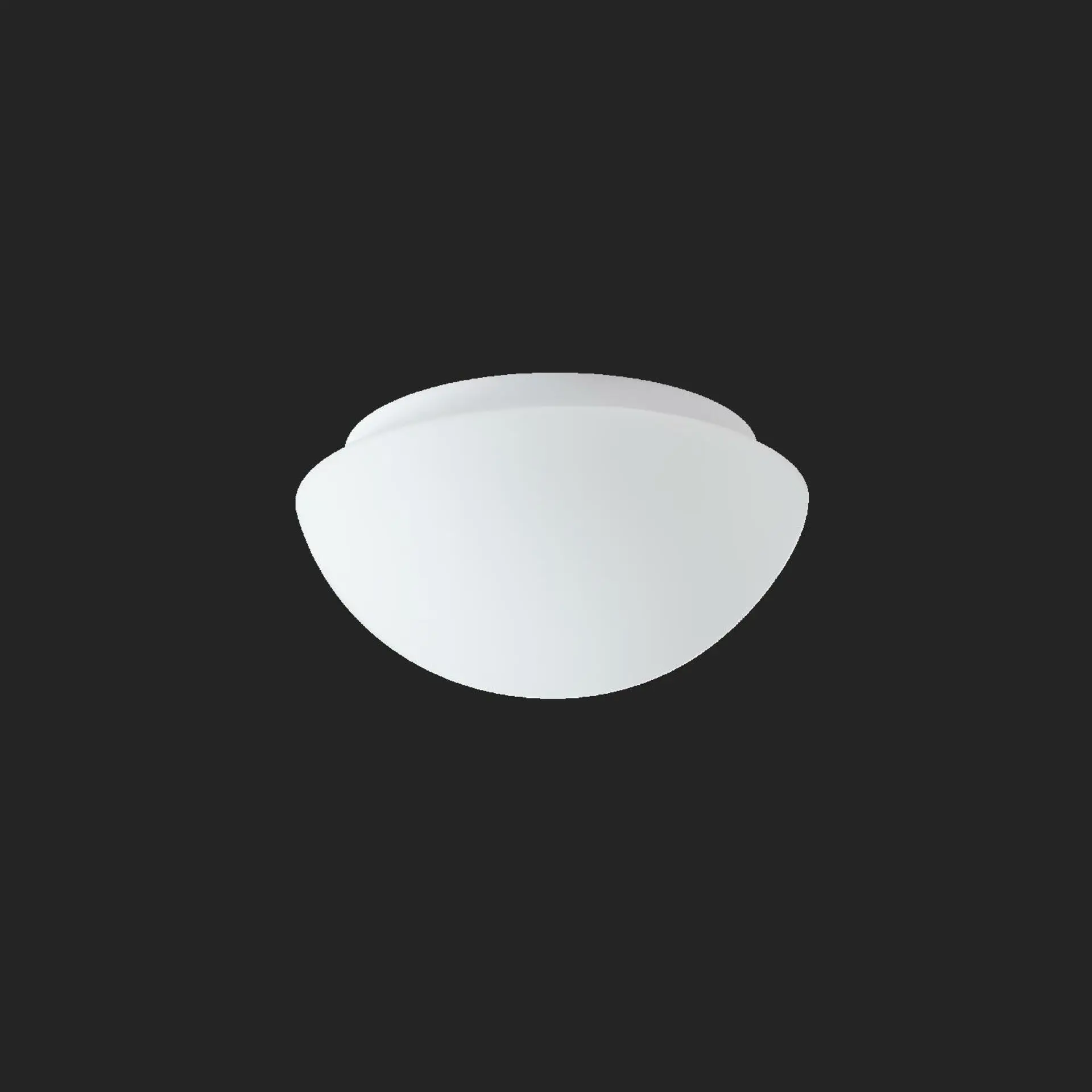 OSMONT AUR47095 AURA 6 stropní/nástěnné skleněné svítidlo bílá IP44 4000 K 1W LED