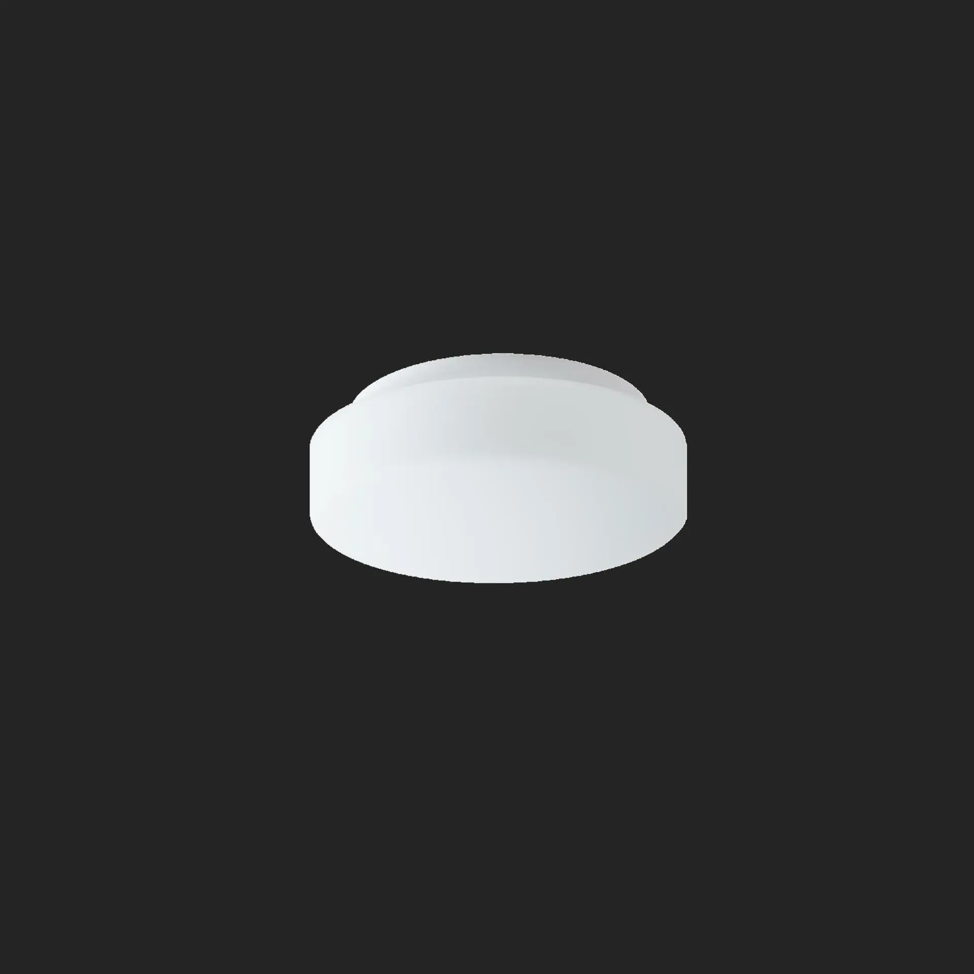 OSMONT EDN47154 EDNA 1 stropní/nástěnné skleněné svítidlo bílá IP43 4000 K 1W LED